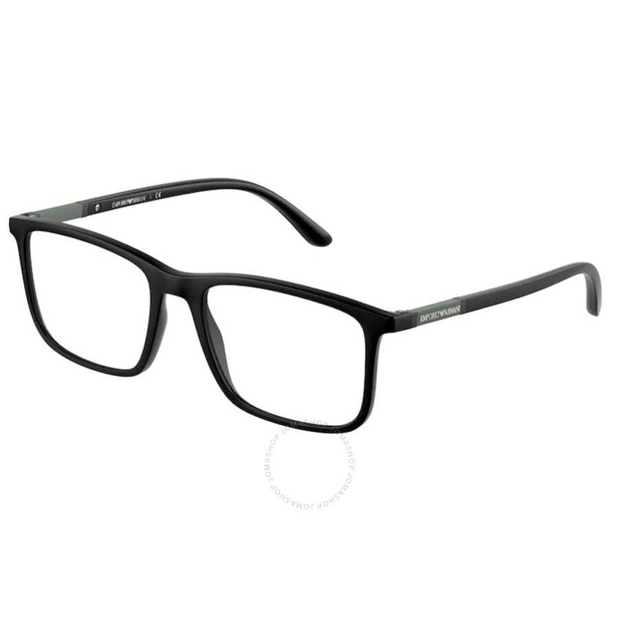 Emporio Armani Demo Rectangular Men's Eyeglasses EA3181 5042 54 - 1