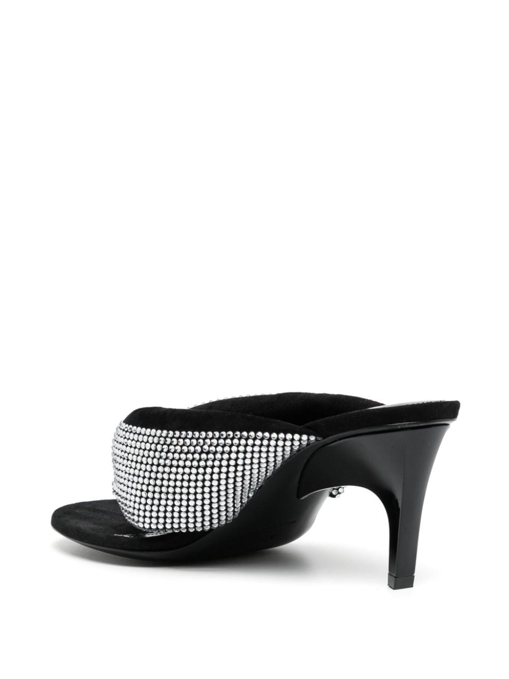 Strass embellished thong sandals - 2