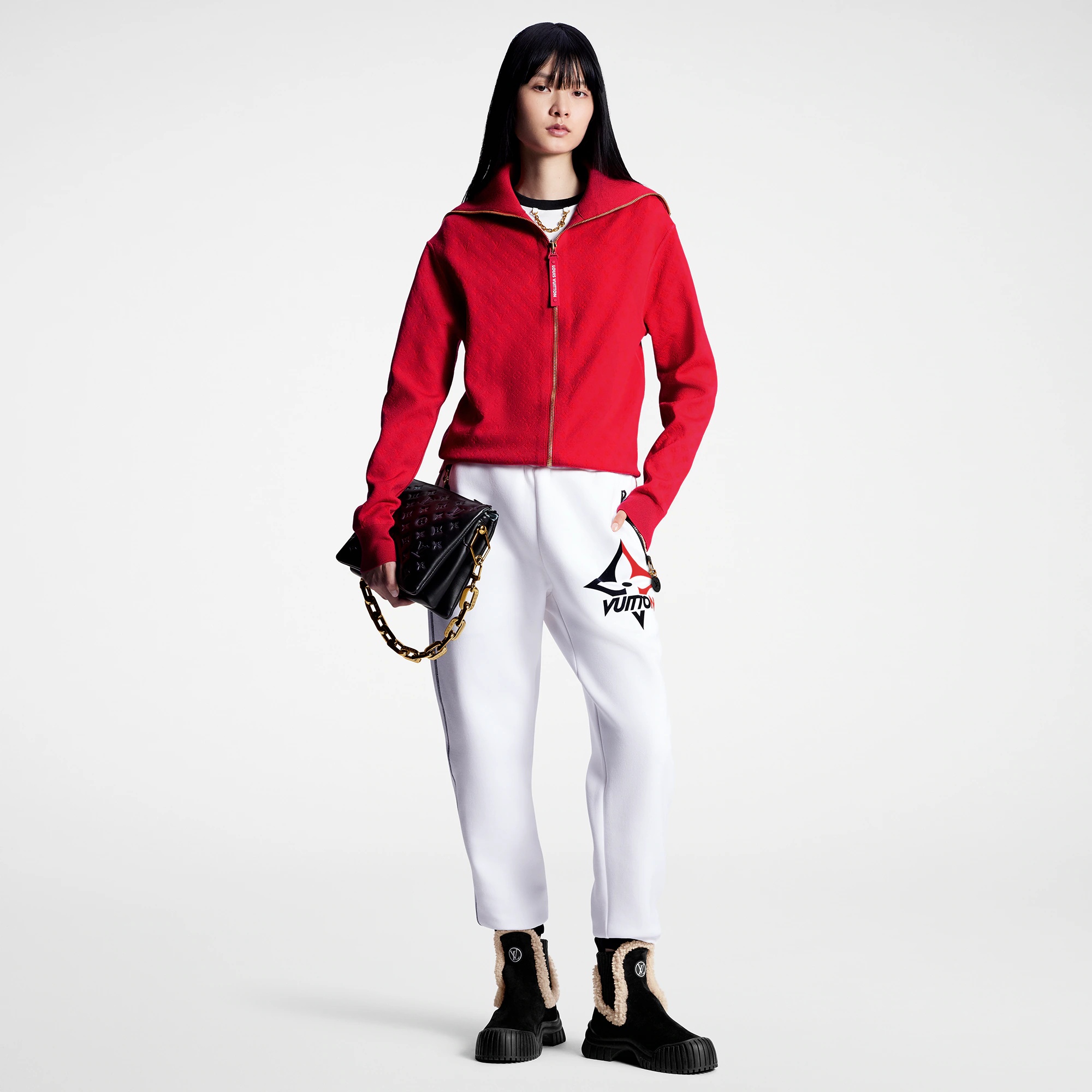 LV Snowflake Jogging Pants - 4
