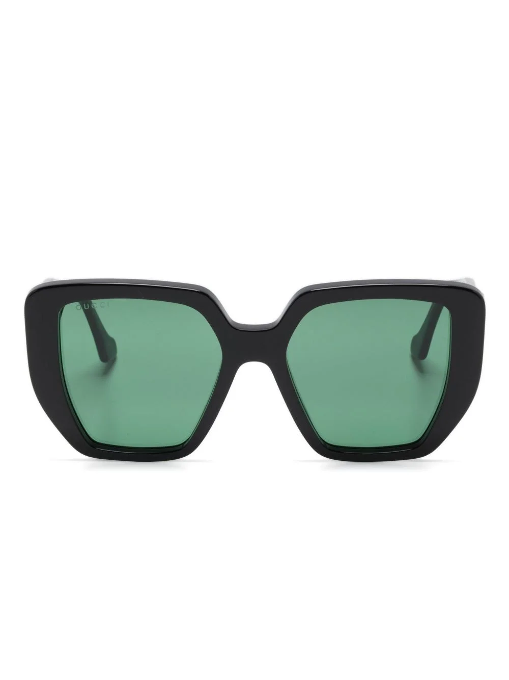 oversized square frame sunglasses - 1