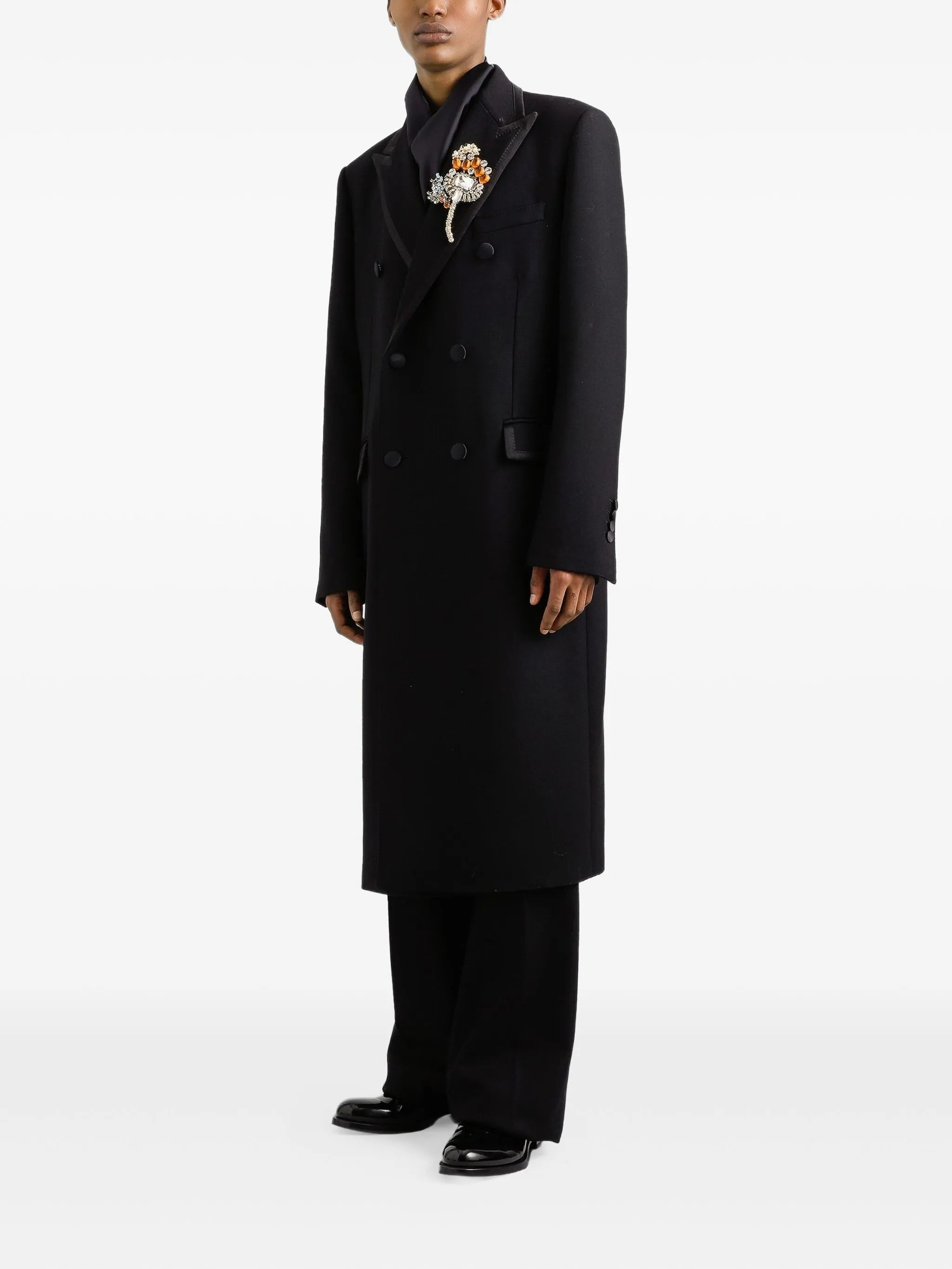 Dolce & Gabbana Unlined Double-breasted Coat - 3