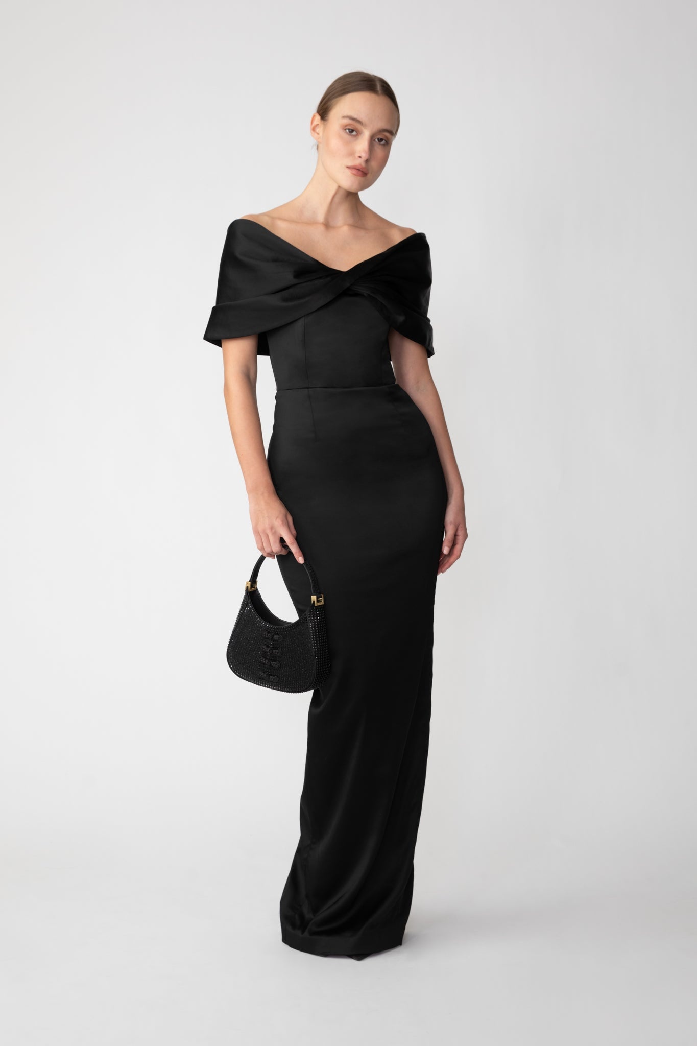 PALOMA SATIN GOWN - 3