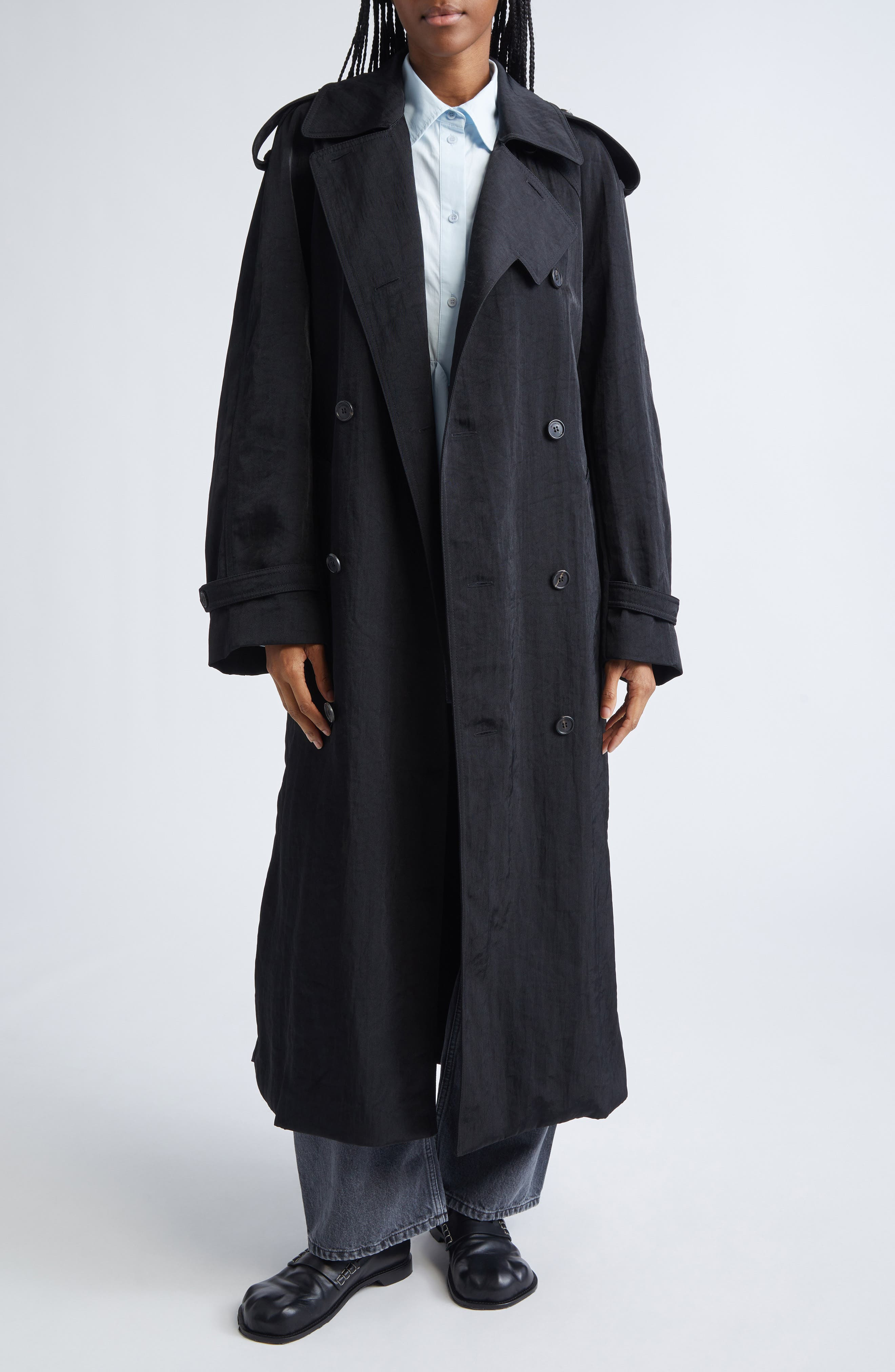 JW Anderson Trench Coat in Black at Nordstrom - 2
