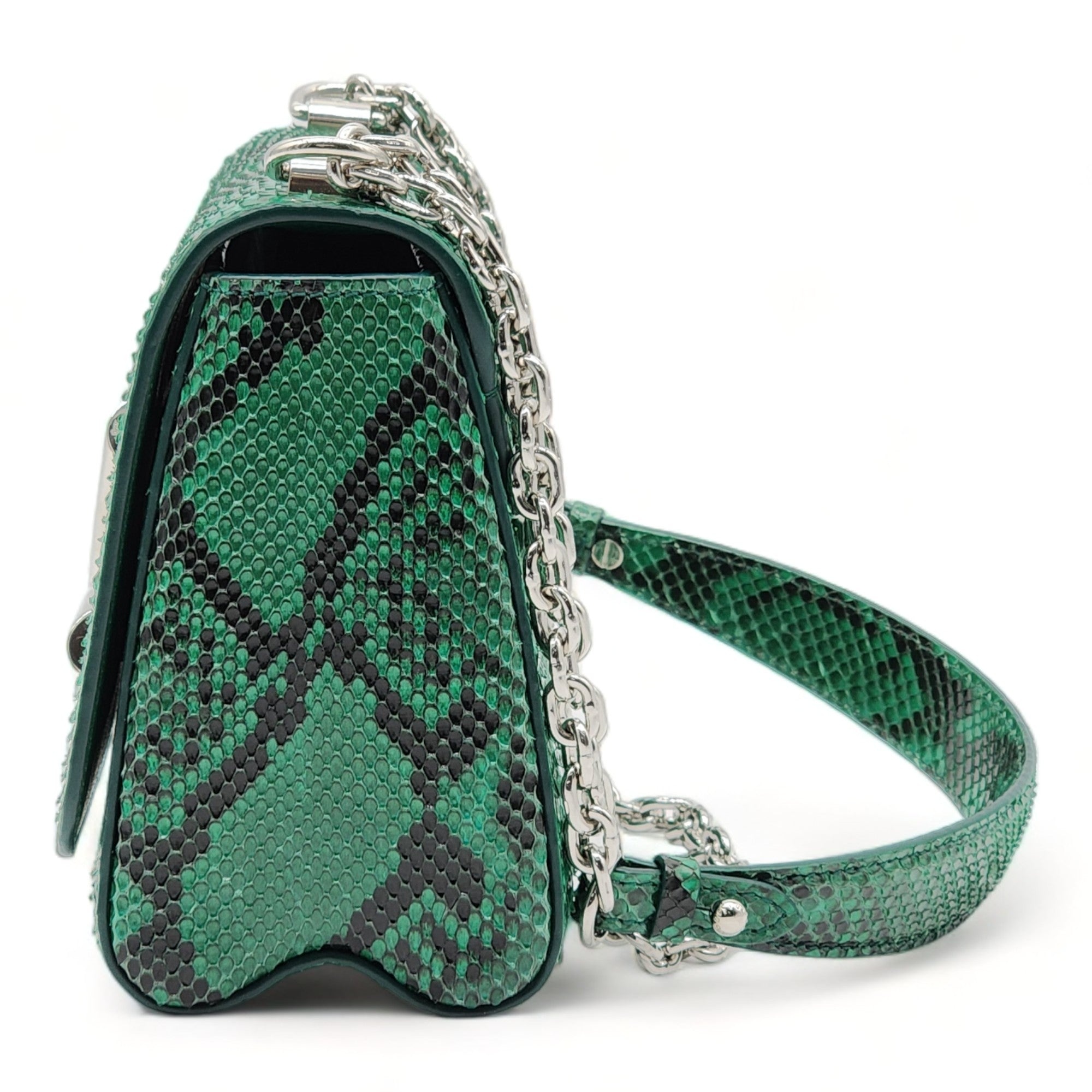 Louis Vuitton Twist MM Green Python - 3