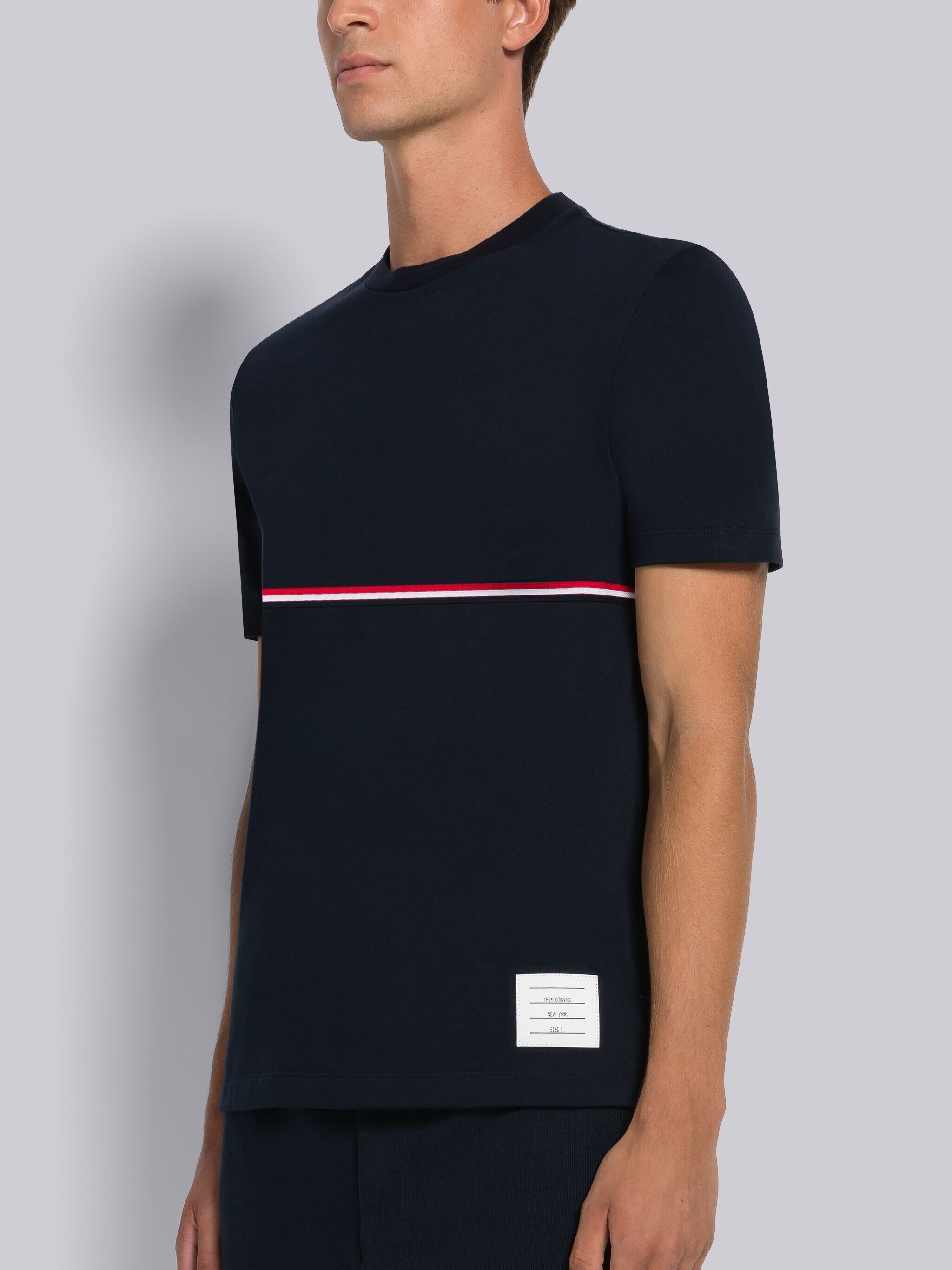 Midweight Jersey Stripe Short Sleeve Tee - 2