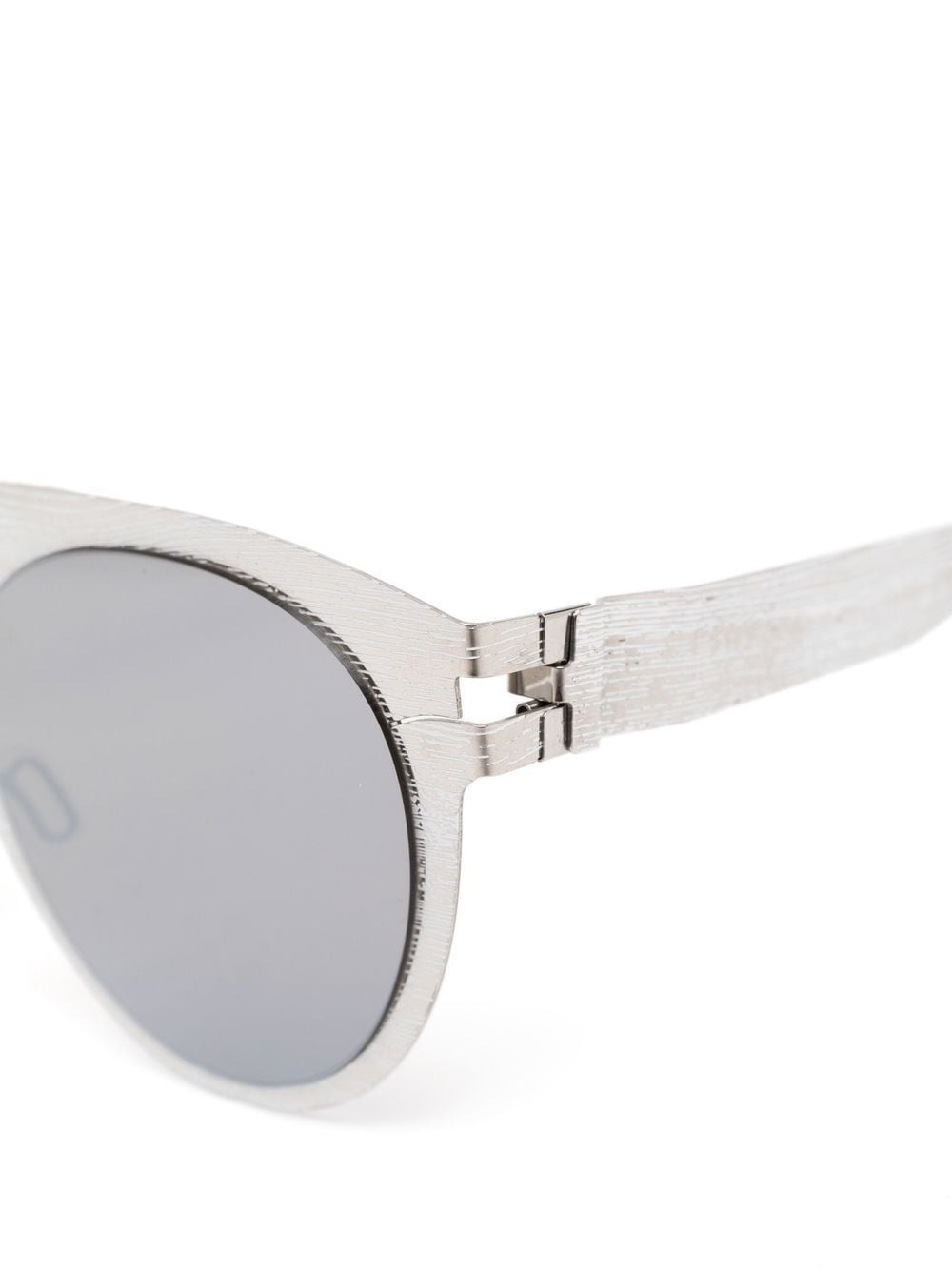 round-frame tinted sunglasses - 3