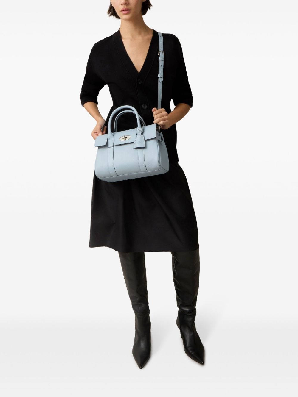 small Bayswater leather tote bag - 2