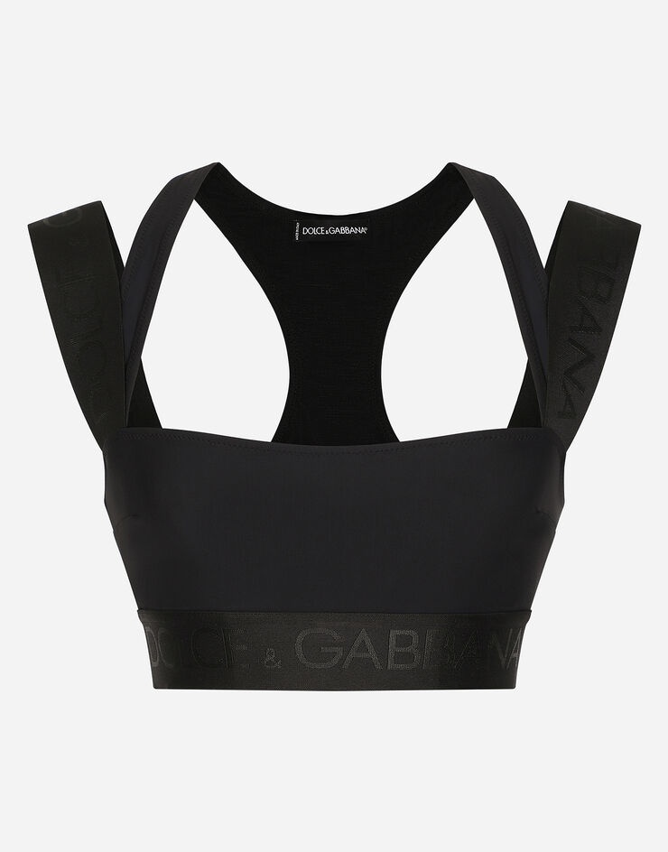 Jersey bralette top - 1