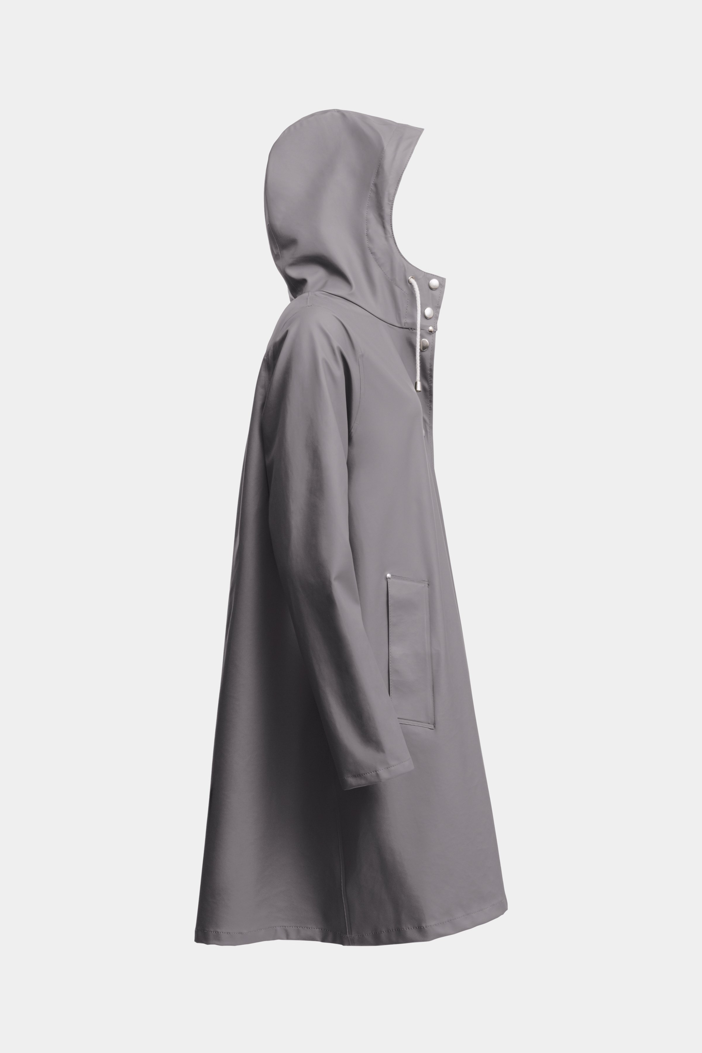Mosebacke Lightweight Raincoat Grey - 2