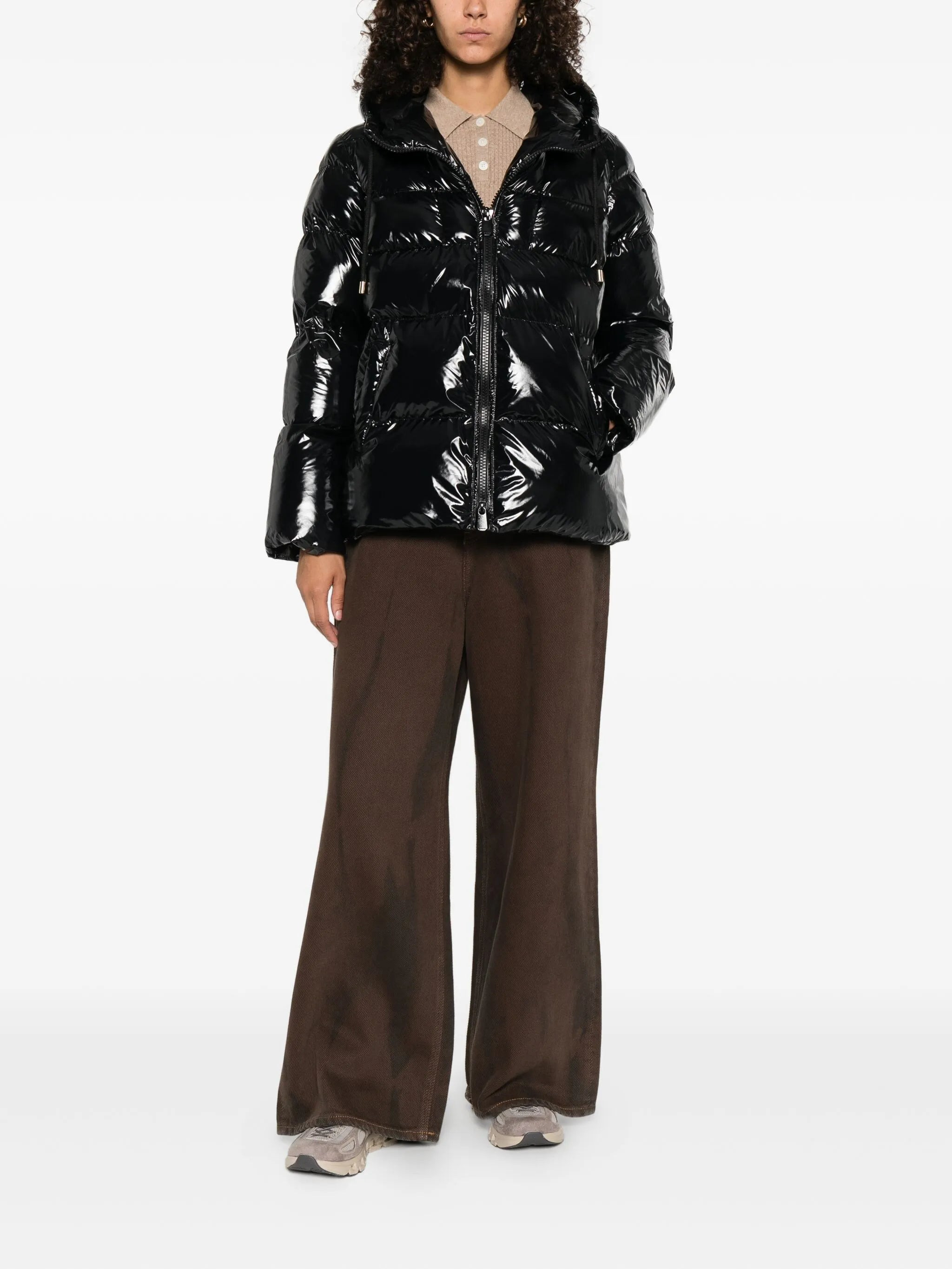 Pinko Hooded Puffer Jacket - 2