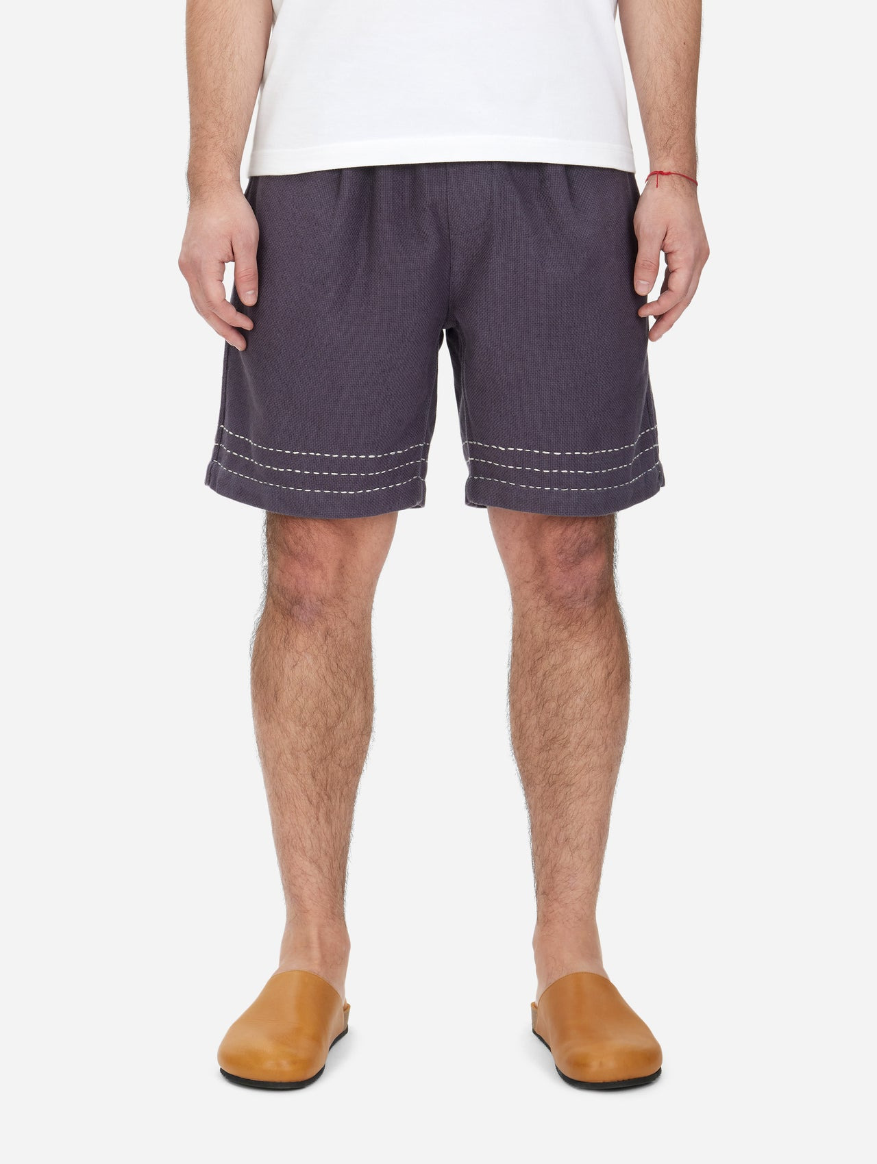 Club Short - Plum Hand Stitch - 3