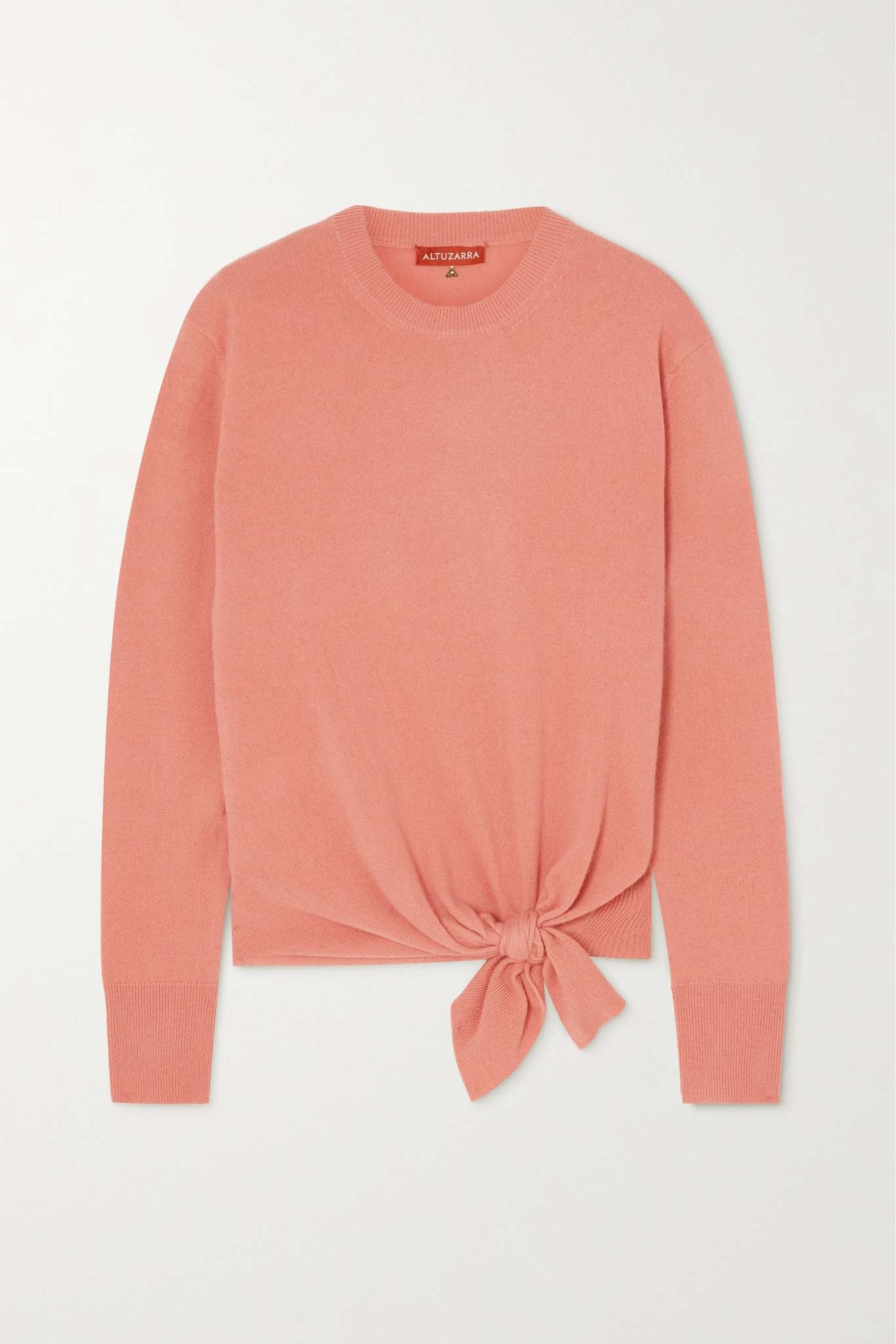 Nalini knotted cashmere sweater - 1