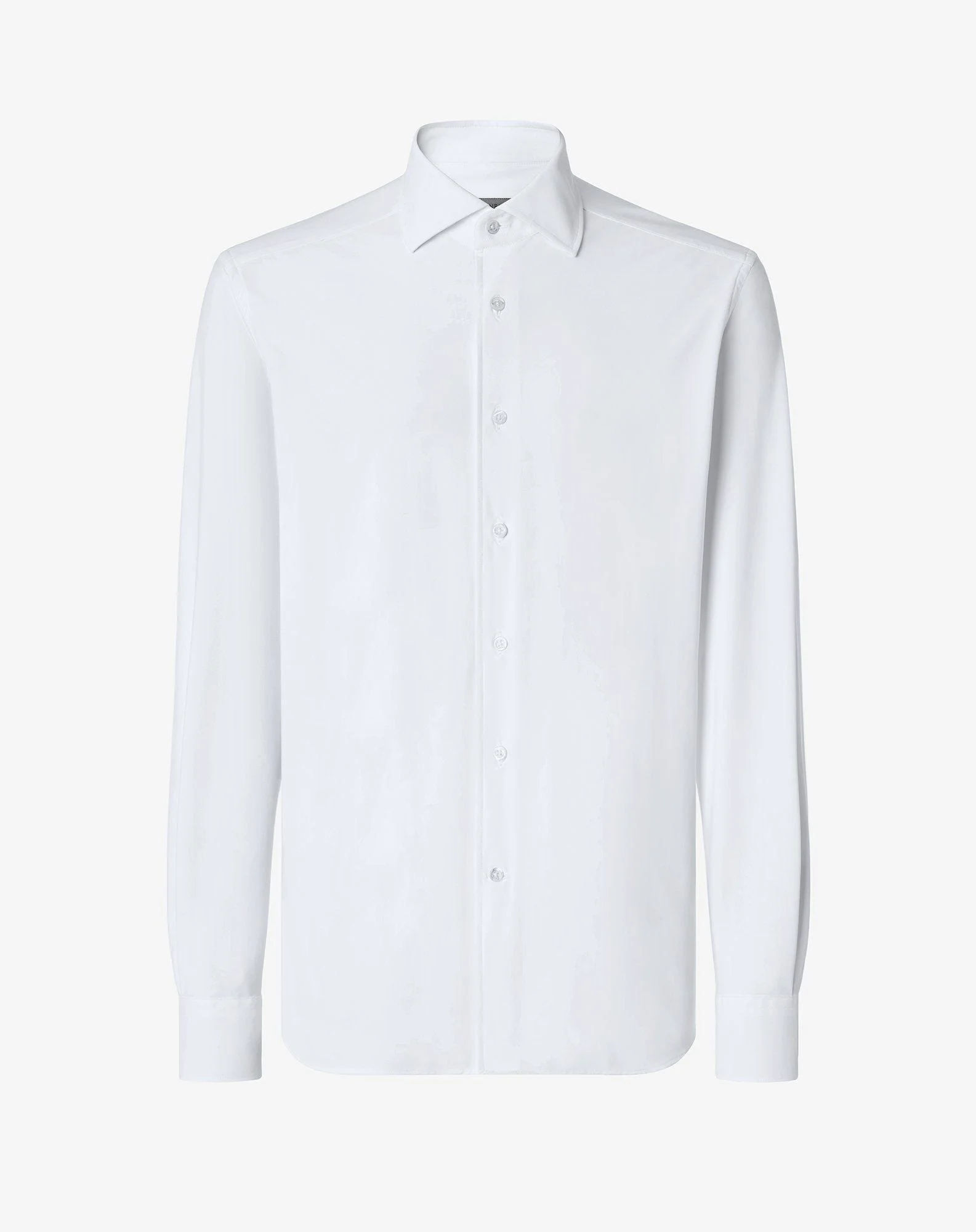 White bi-elastic fabric shirt - 1