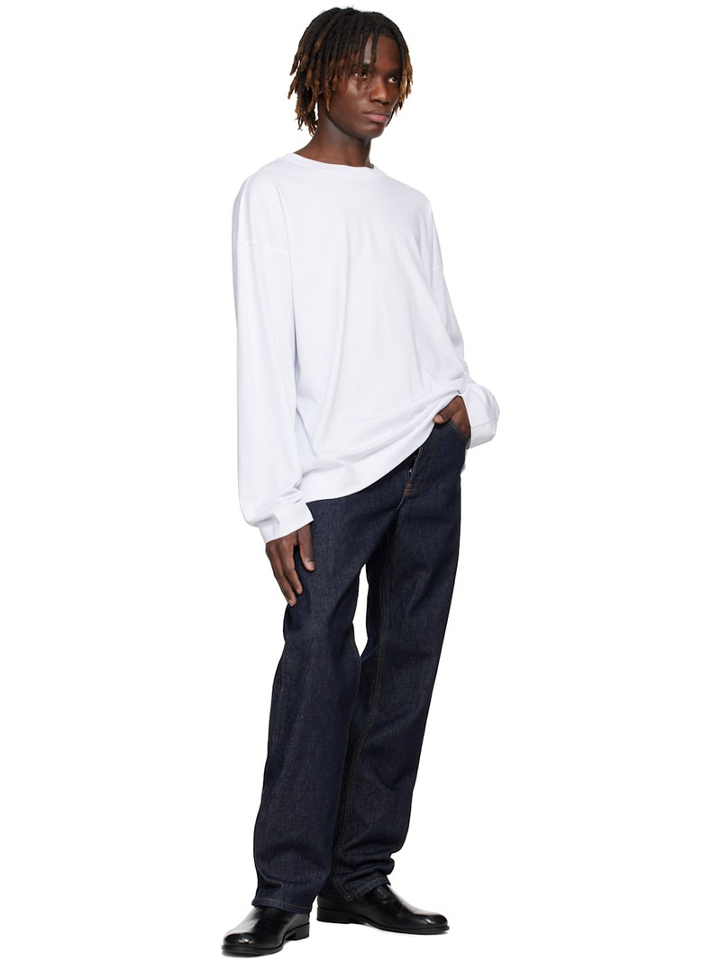 Dries Van Noten White Long Sleeve T-shirt outlook