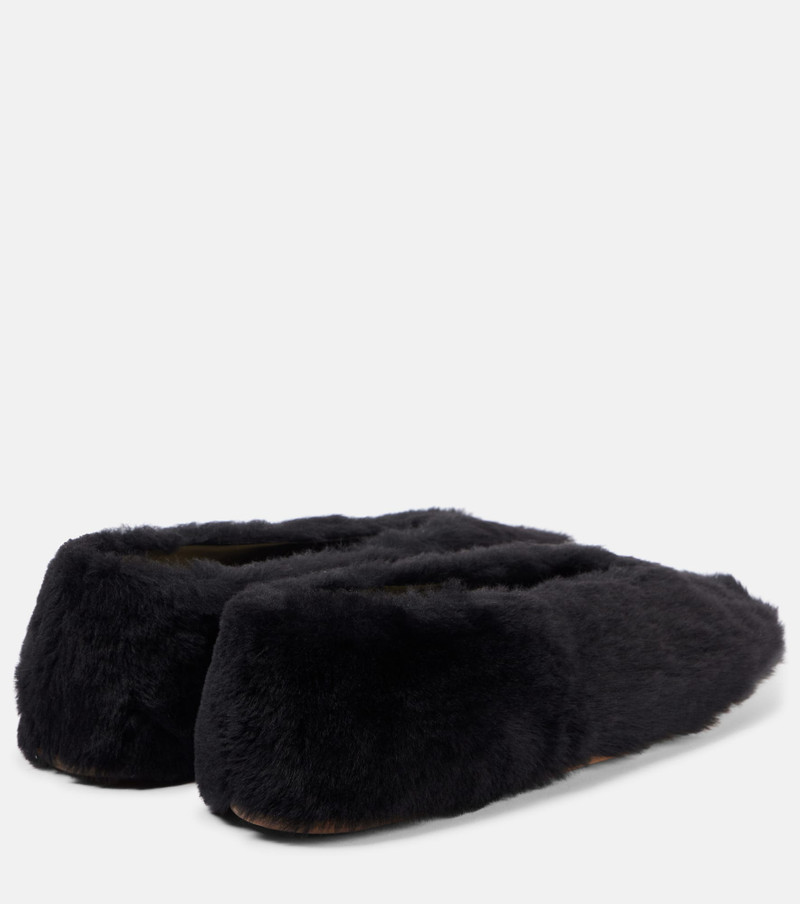 LE MONDE BÉRYL Luna shearling Mary Jane flats outlook