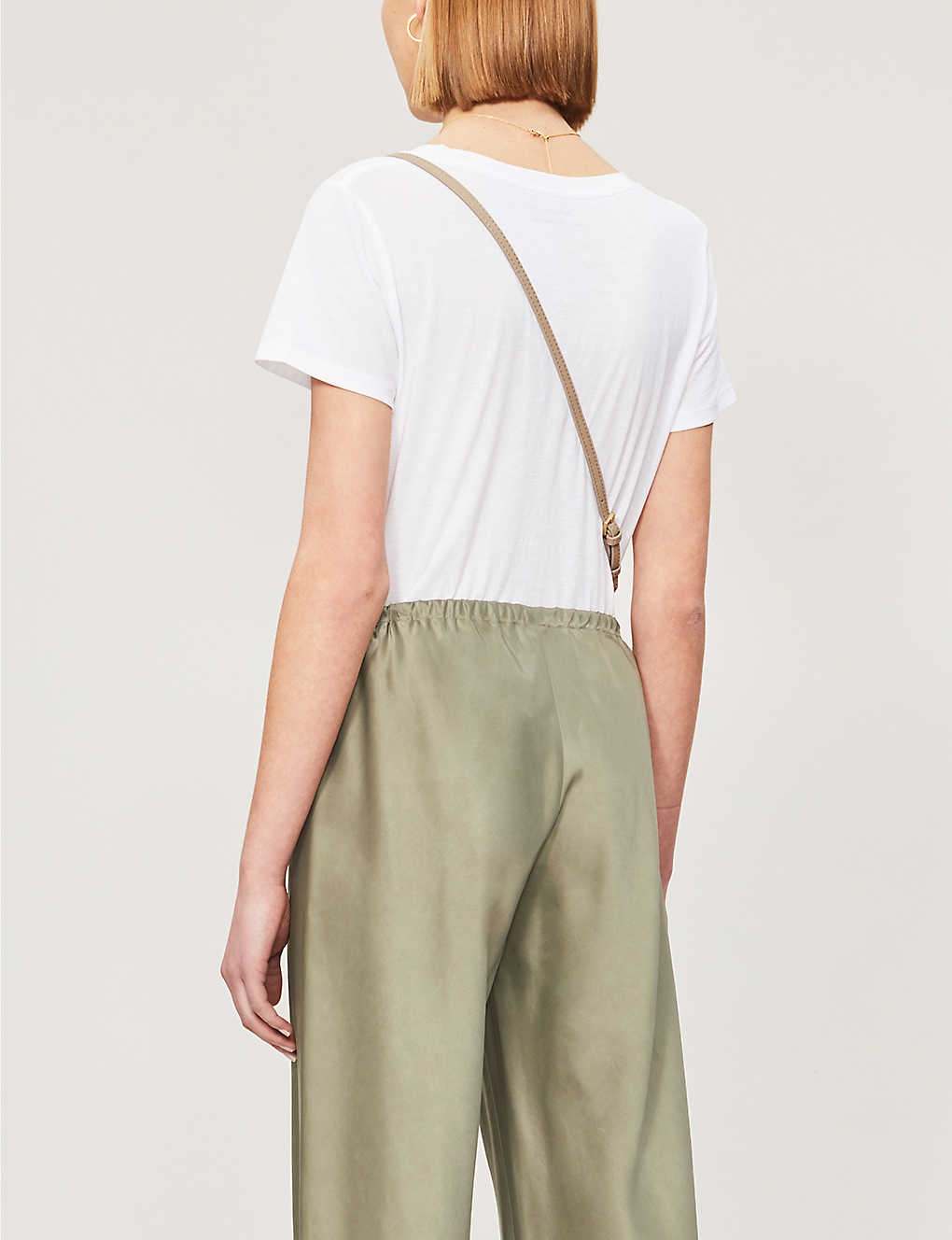 V-neck cotton-jersey T-shirt - 3