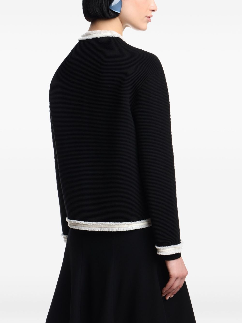Ottomam fringed-detail jacket - 4