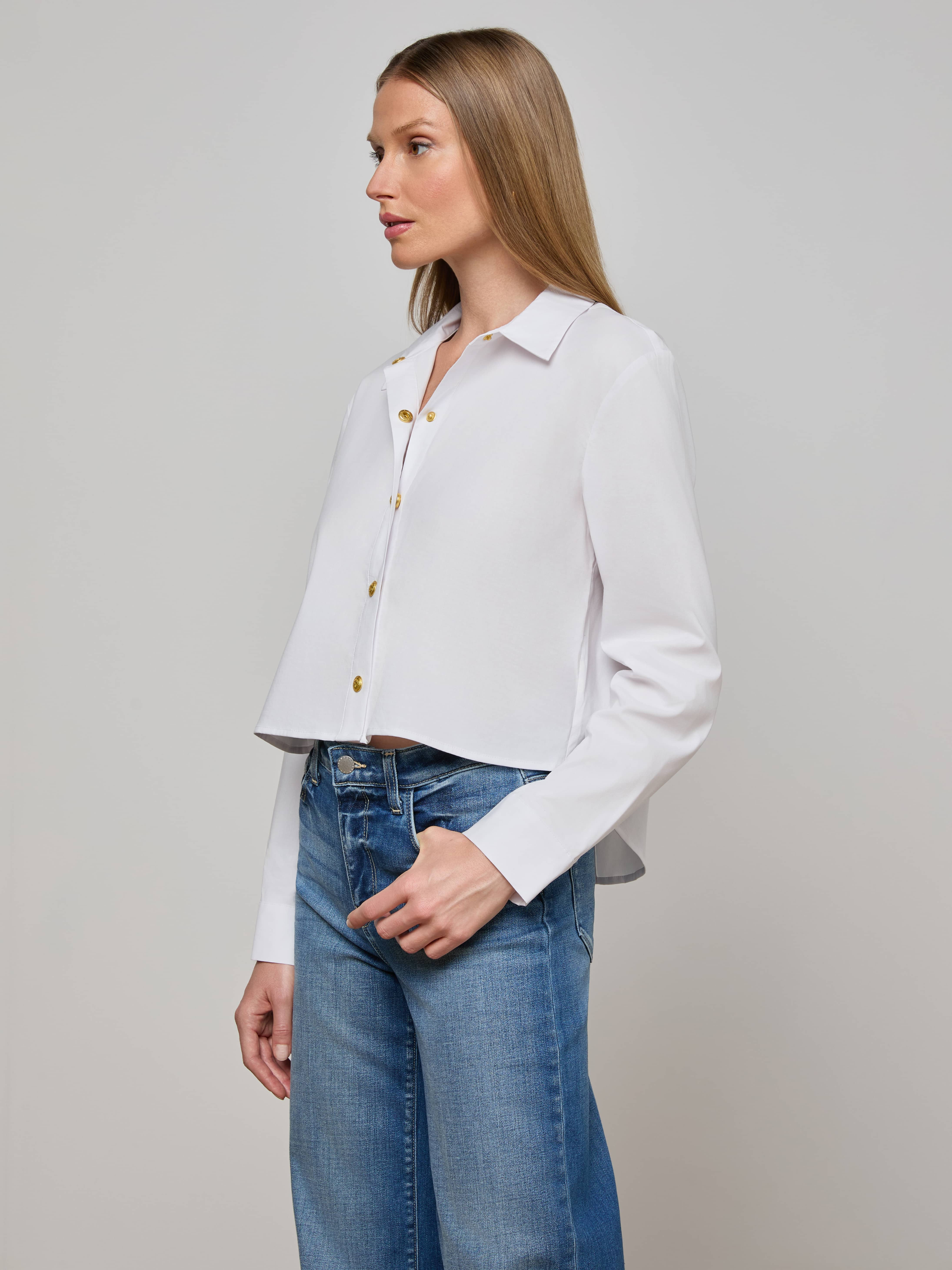 Cosette Button-Down Shirt - 4