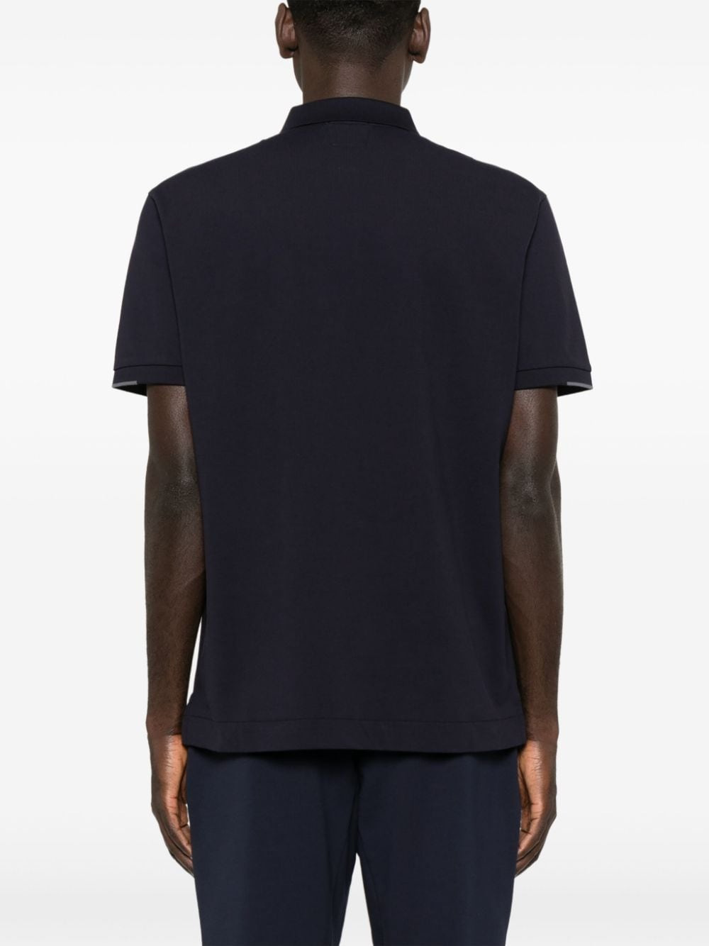 C.P. Company Men Logo Cotton Polo Shirt - 3
