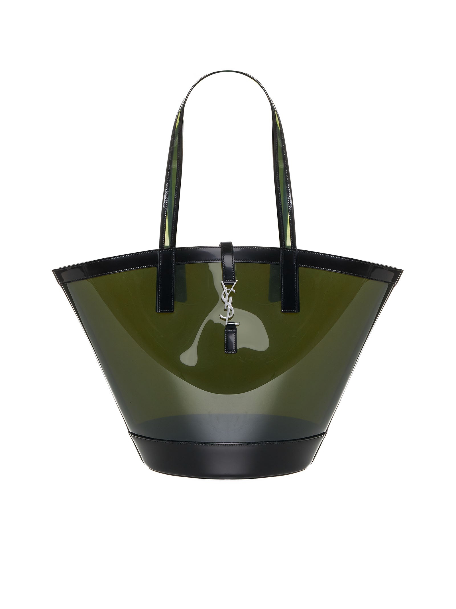 Saint Laurent Women Borsa Panier Media In Vinile - 1