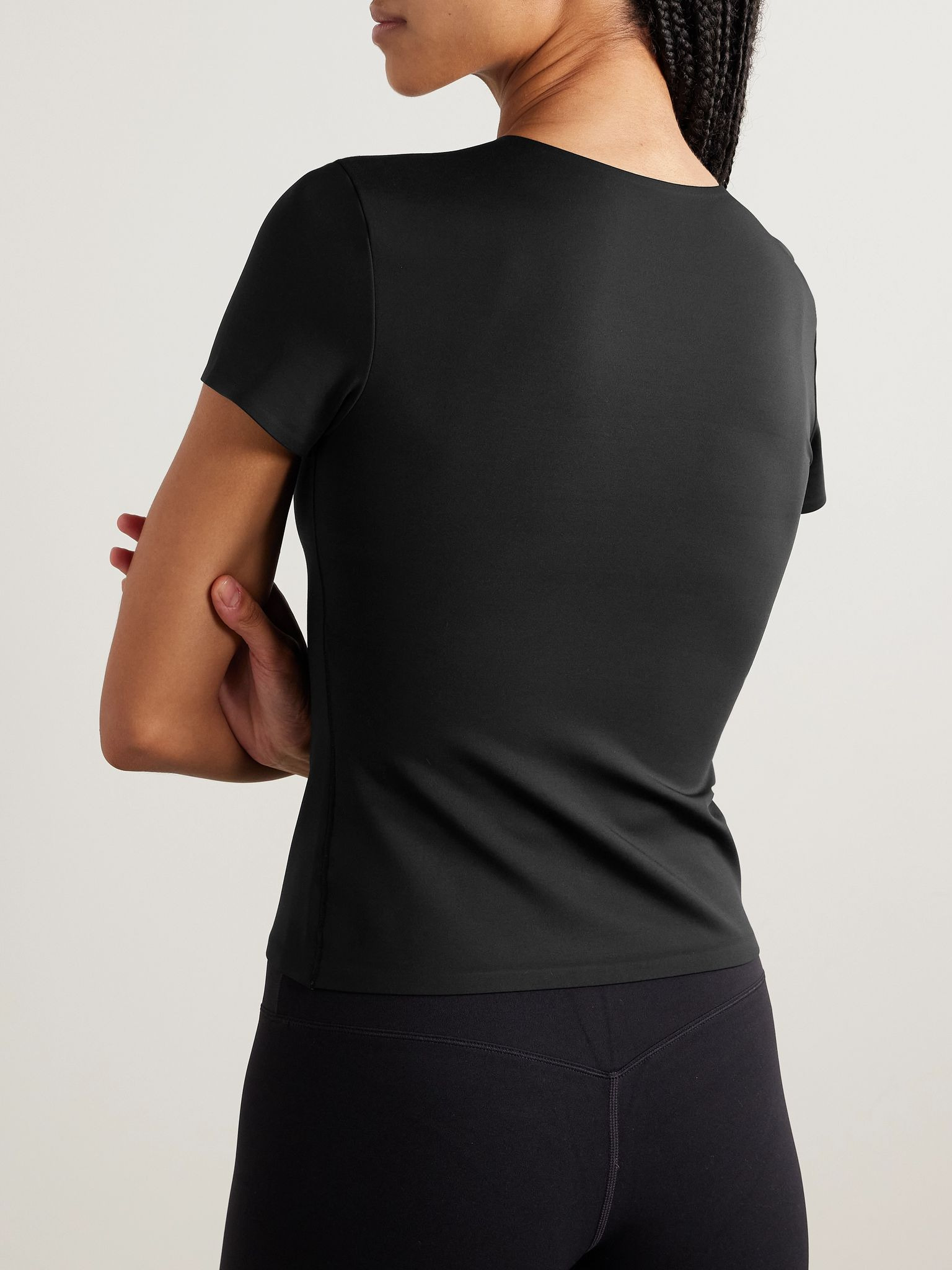 Form stretch T-shirt Black - 3