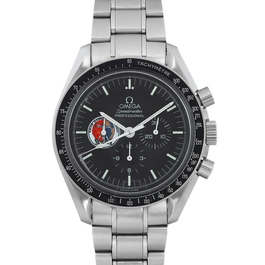 Pre-owned Omega Speedmaster Professional Chronograph Hand Wind Black Dial Men's Watch 3597.22.00 - 2