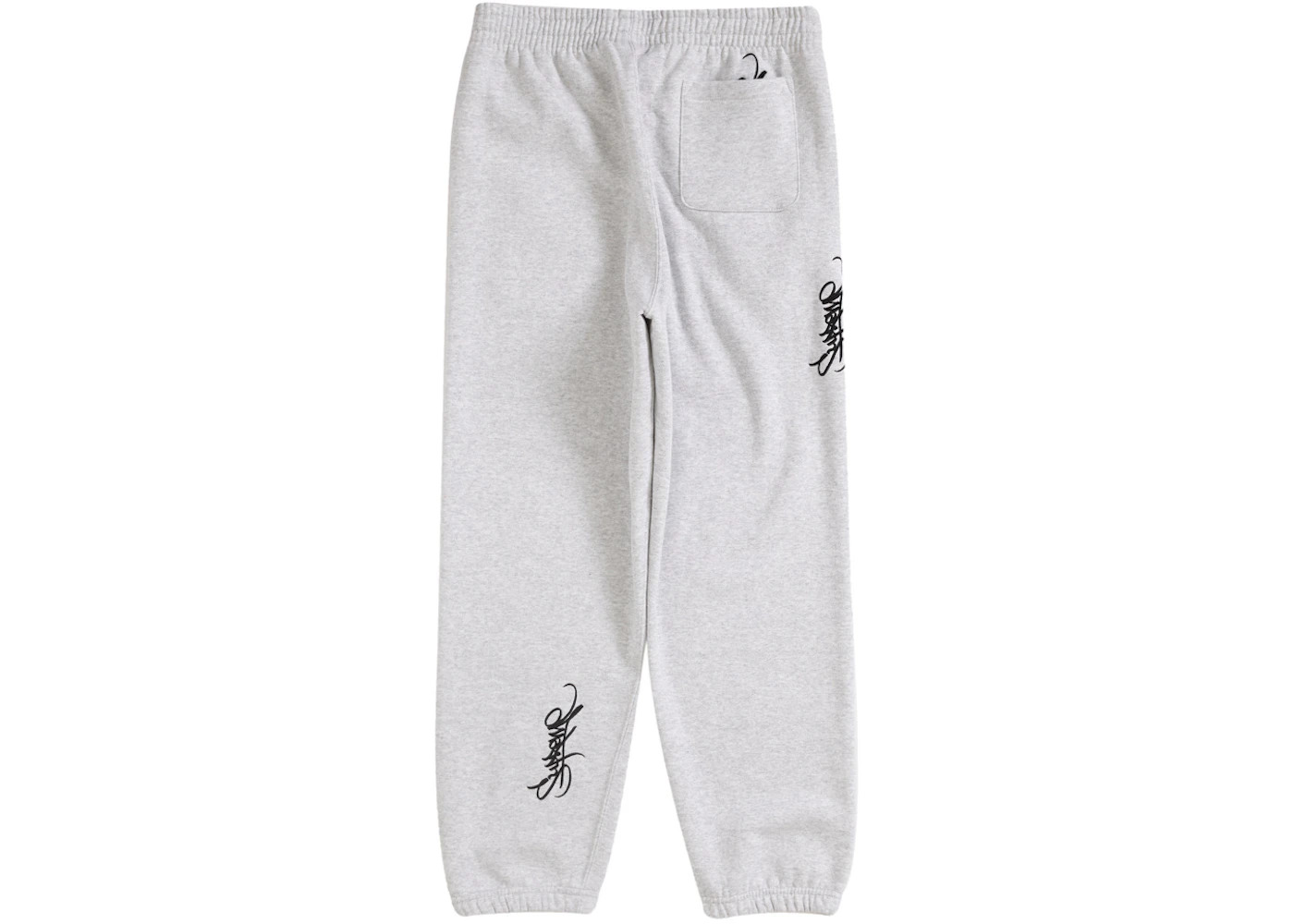 Supreme Tag Sweatpant Ash Heather - 2