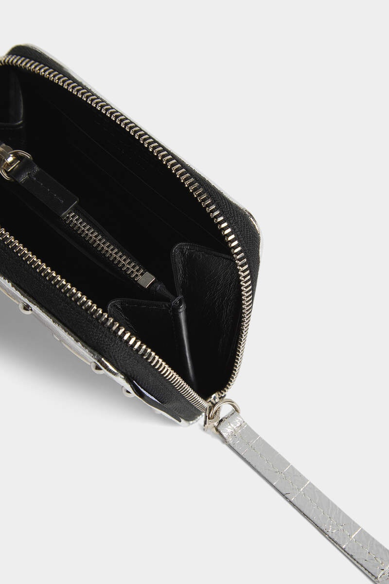 GOTHIC DSQUARED2 ZIP WALLET 5