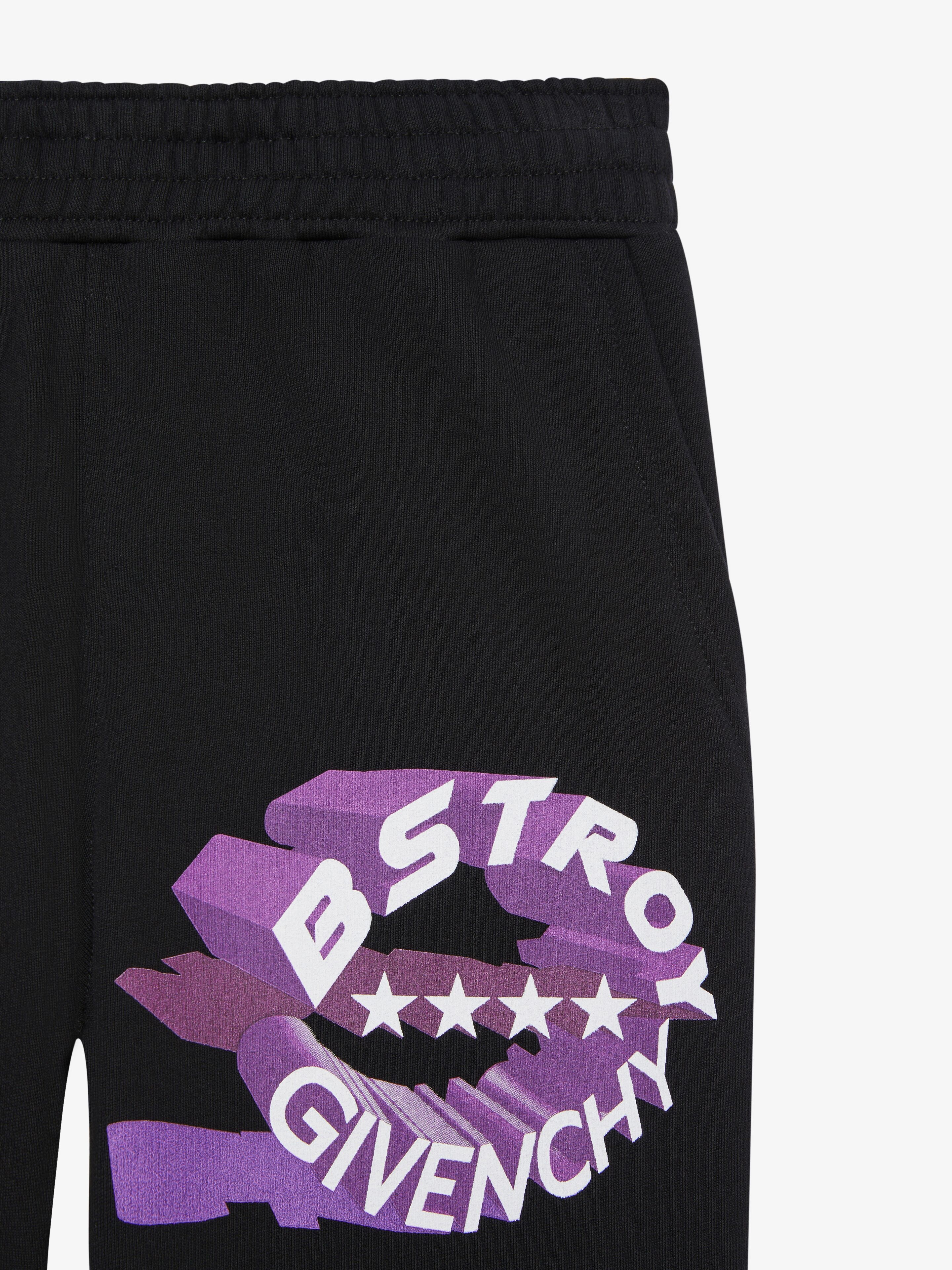 GIIVENCHY PRINT SLIM FIT JOGGER PANTS - 5