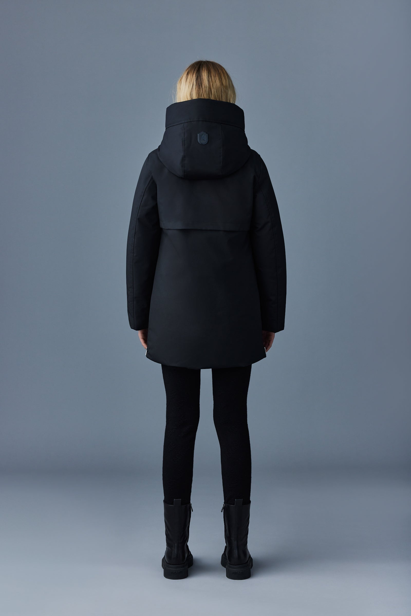 KINSLEE 2-in-1 oversized down parka with bib - 4