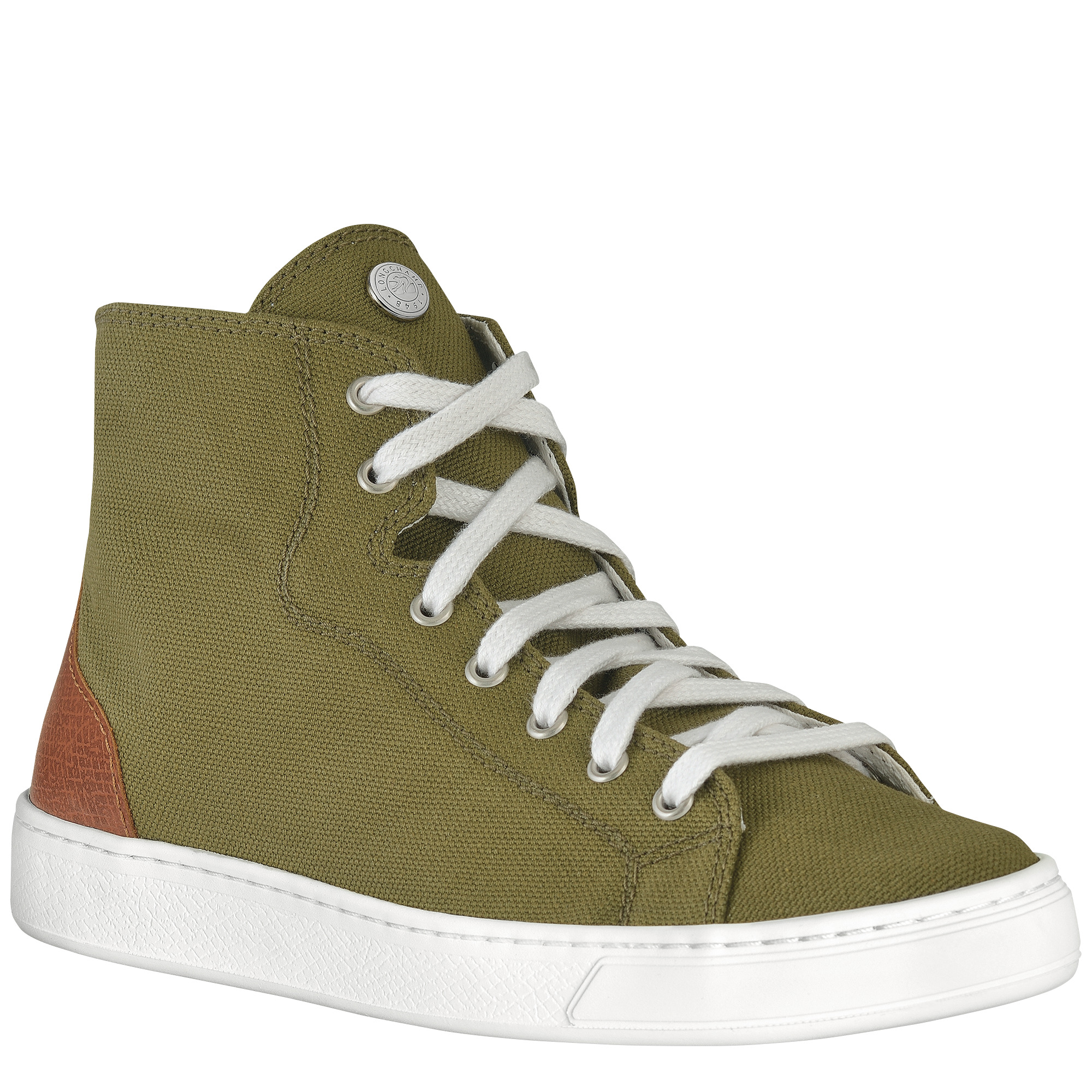 Spring/Summer 2023 Collection Sneakers Khaki - Cotton - 3