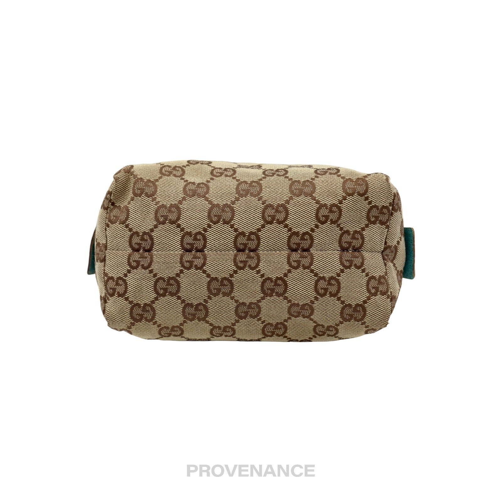 Gucci Zip Pouch - GG Canvas Turquoise - 3