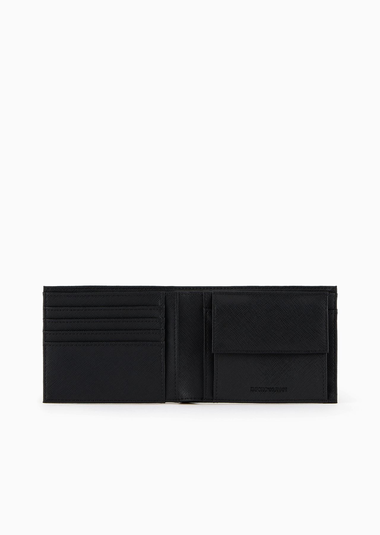 ASV regenerated Saffiano leather wallet with graphic design eagle - 2
