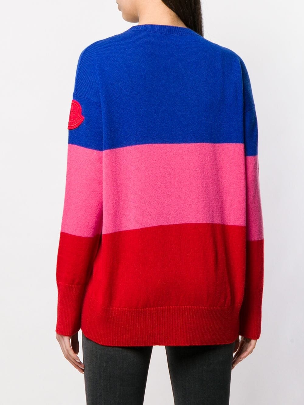 colour-block cashmere jumper - 4