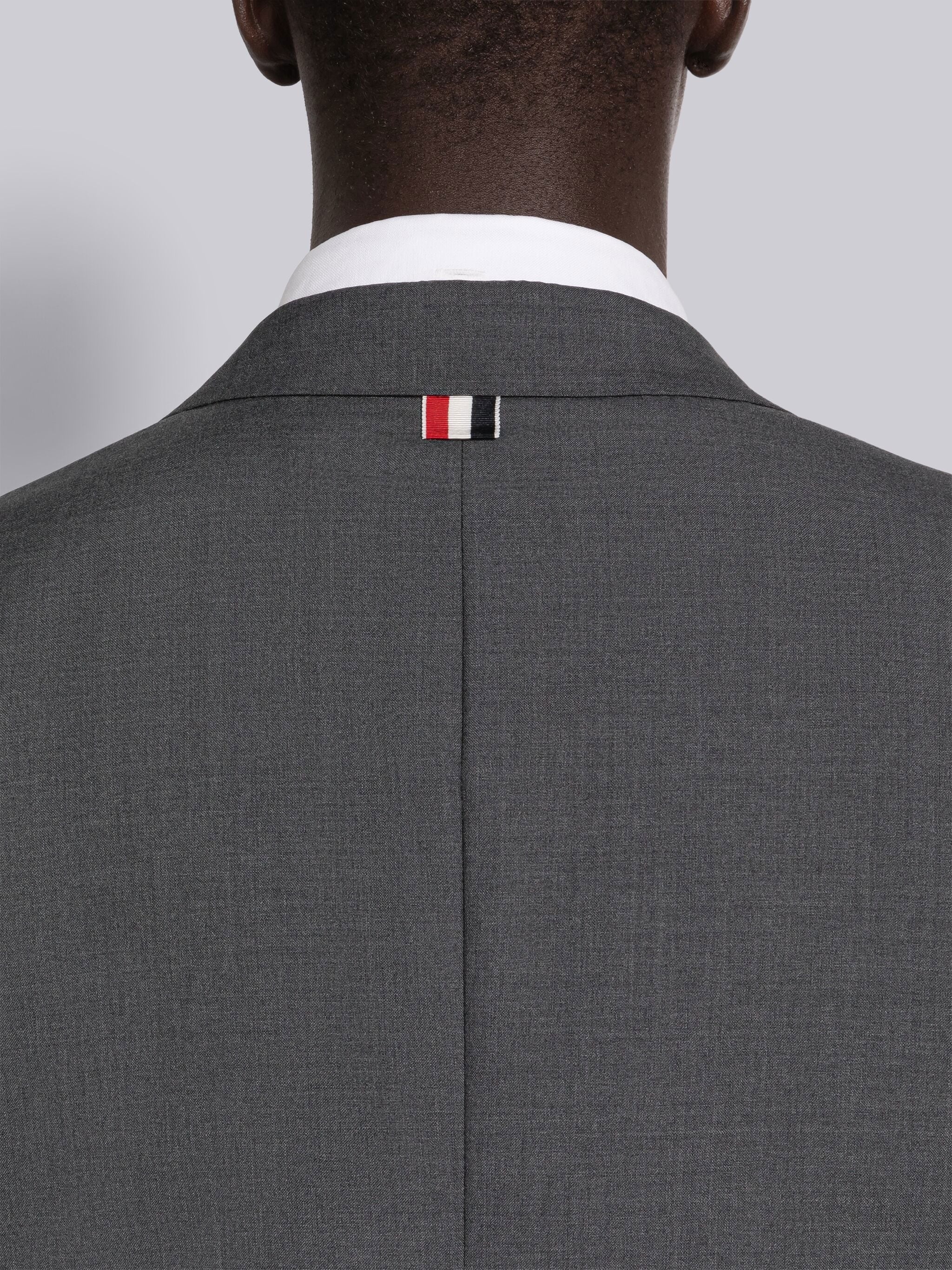 PLAIN WEAVE SUITING 4-BAR CLASSIC SPORT COAT - 5