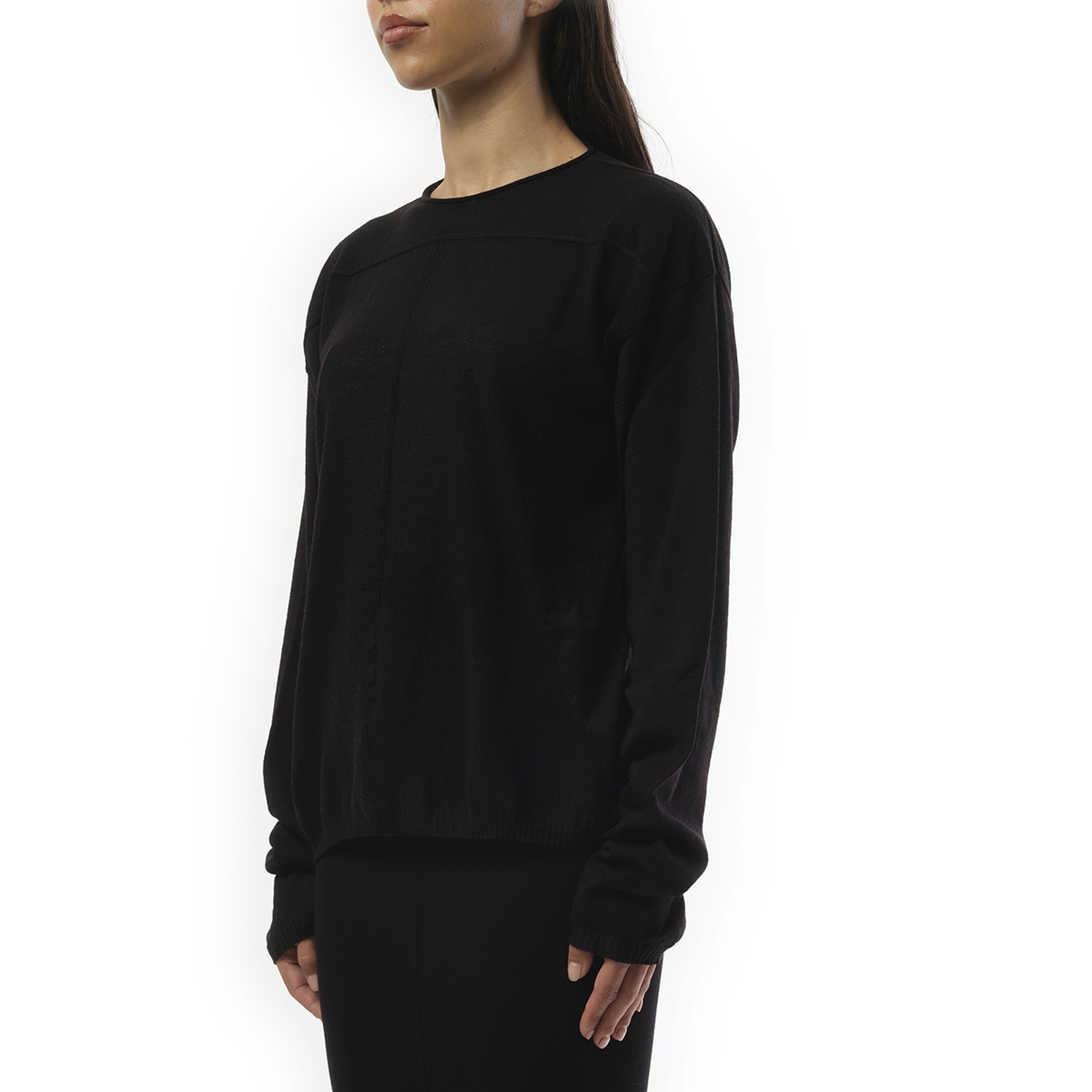 Knit Pullover in Black - 5