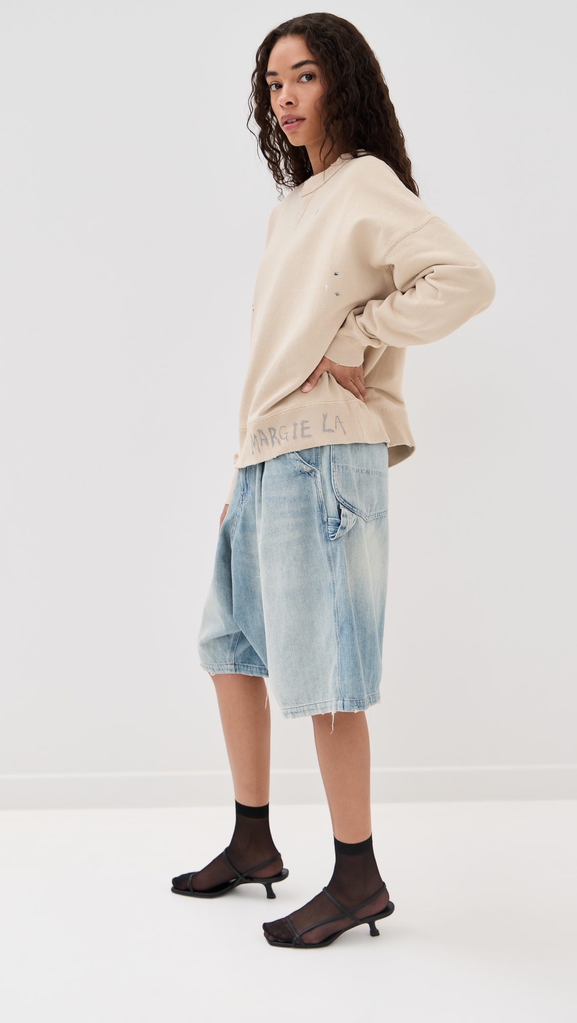 Crew Neck Sweatshirt - 3