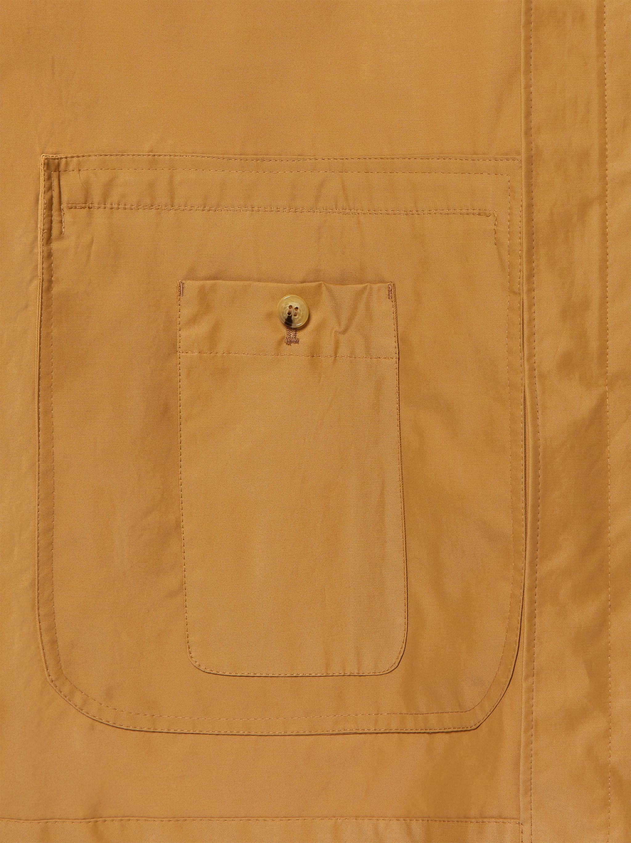 A-LINE TORRENTIAL MOCHA COTTON BLEND RAINCOAT | GMM-220 - 6