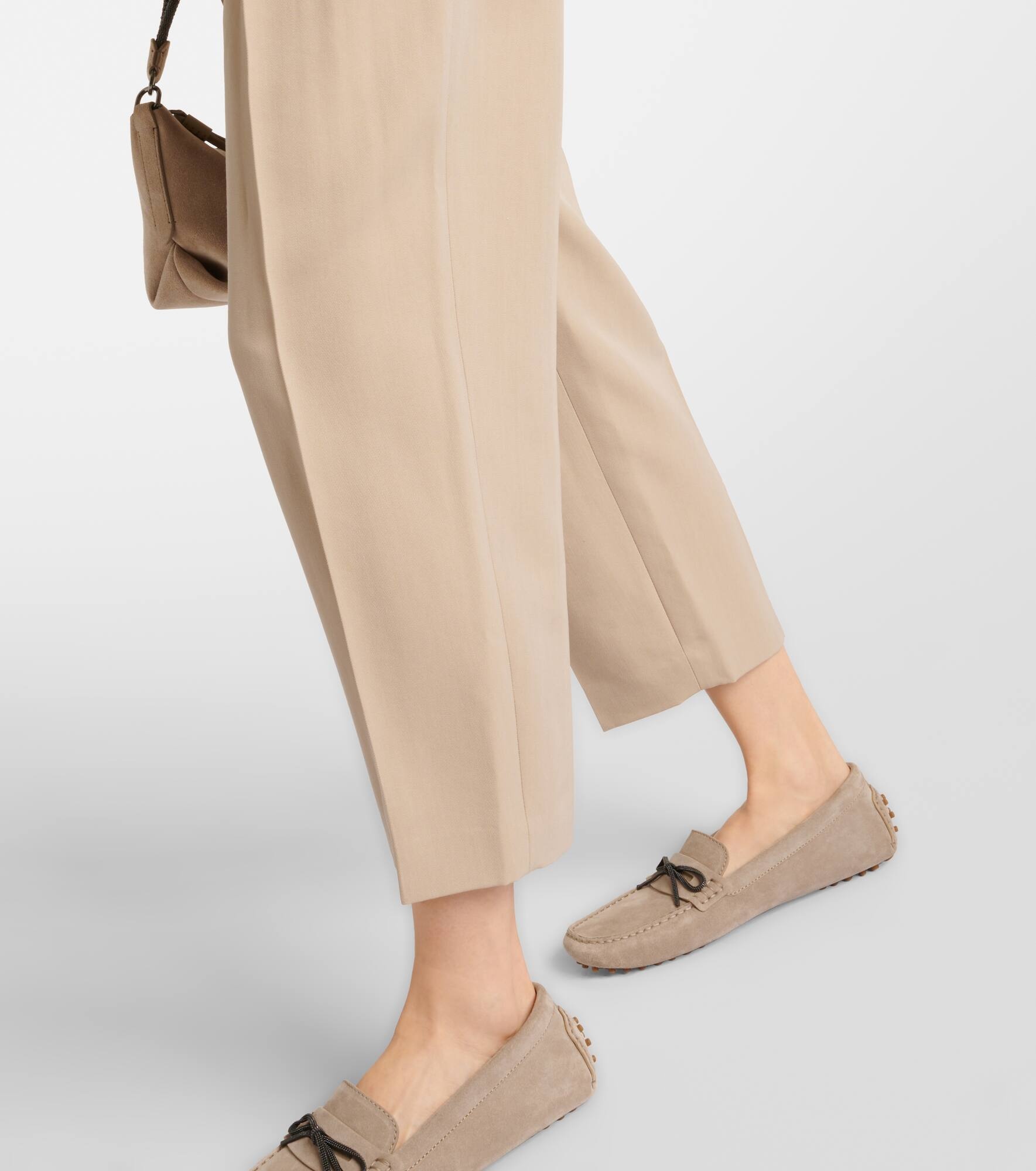 Wool-blend straight pants - 5