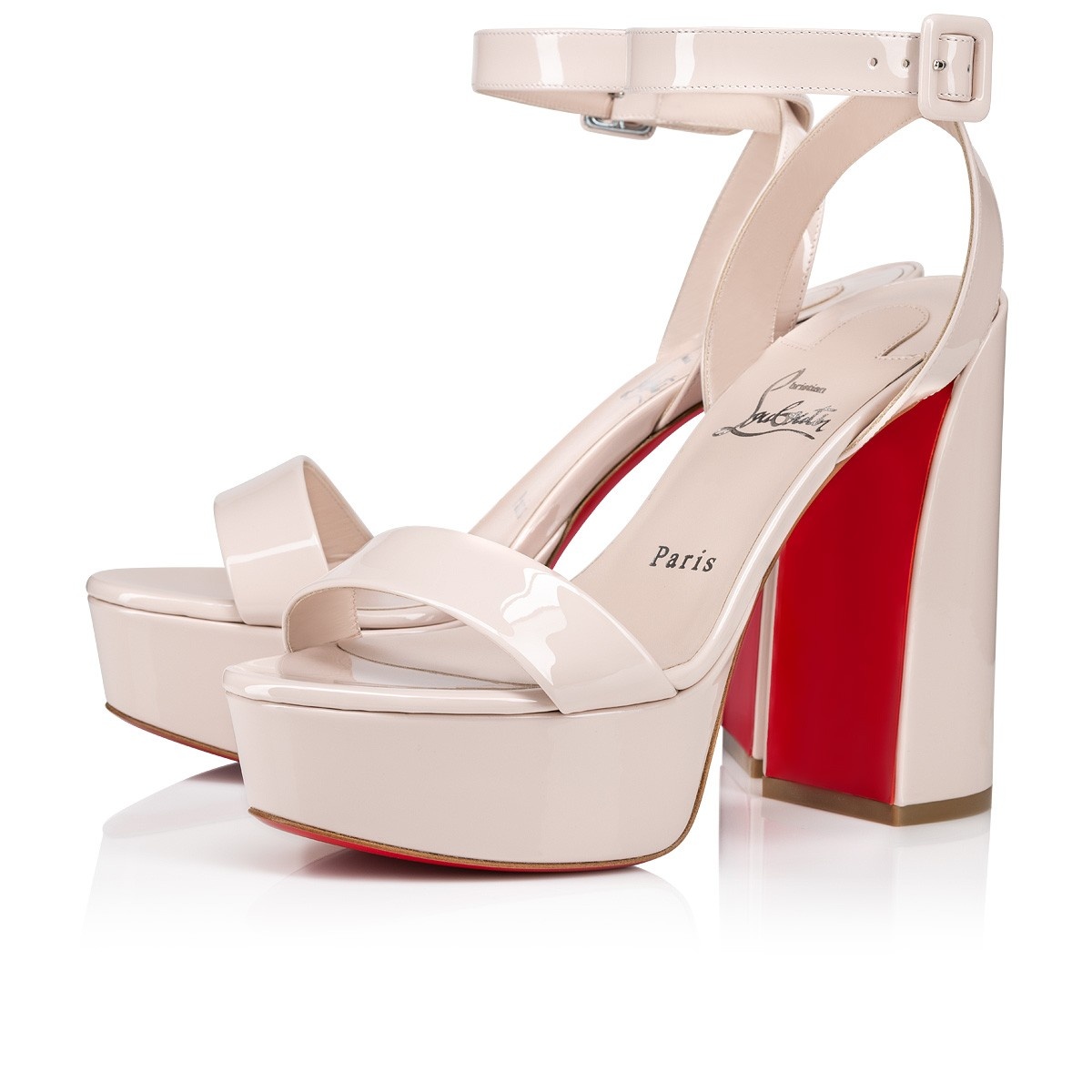 美品⭐︎Christian Louboutin Vieira 2 - Sneakers - Calf leather and laminated calf