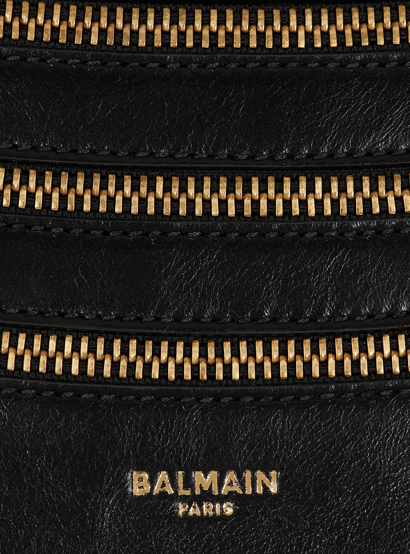 Medium Shuffle Zips bag in calfskin leather 7