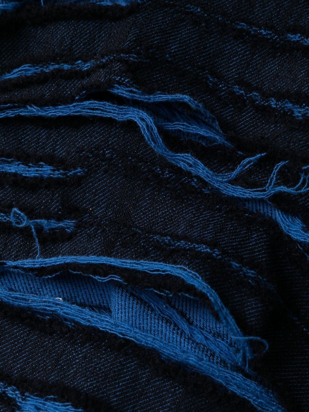 distressed straight-leg jeans - 7