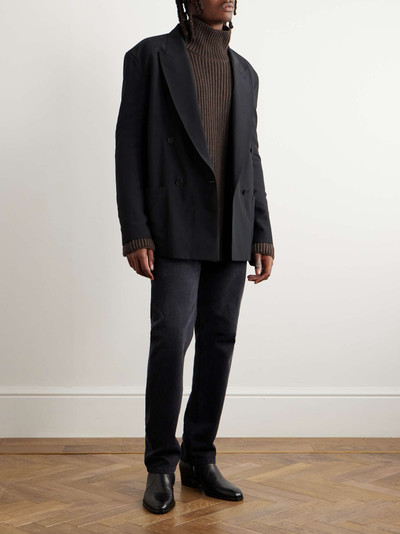 The Row Manlio Ribbed Cashmere Rollneck Sweater outlook