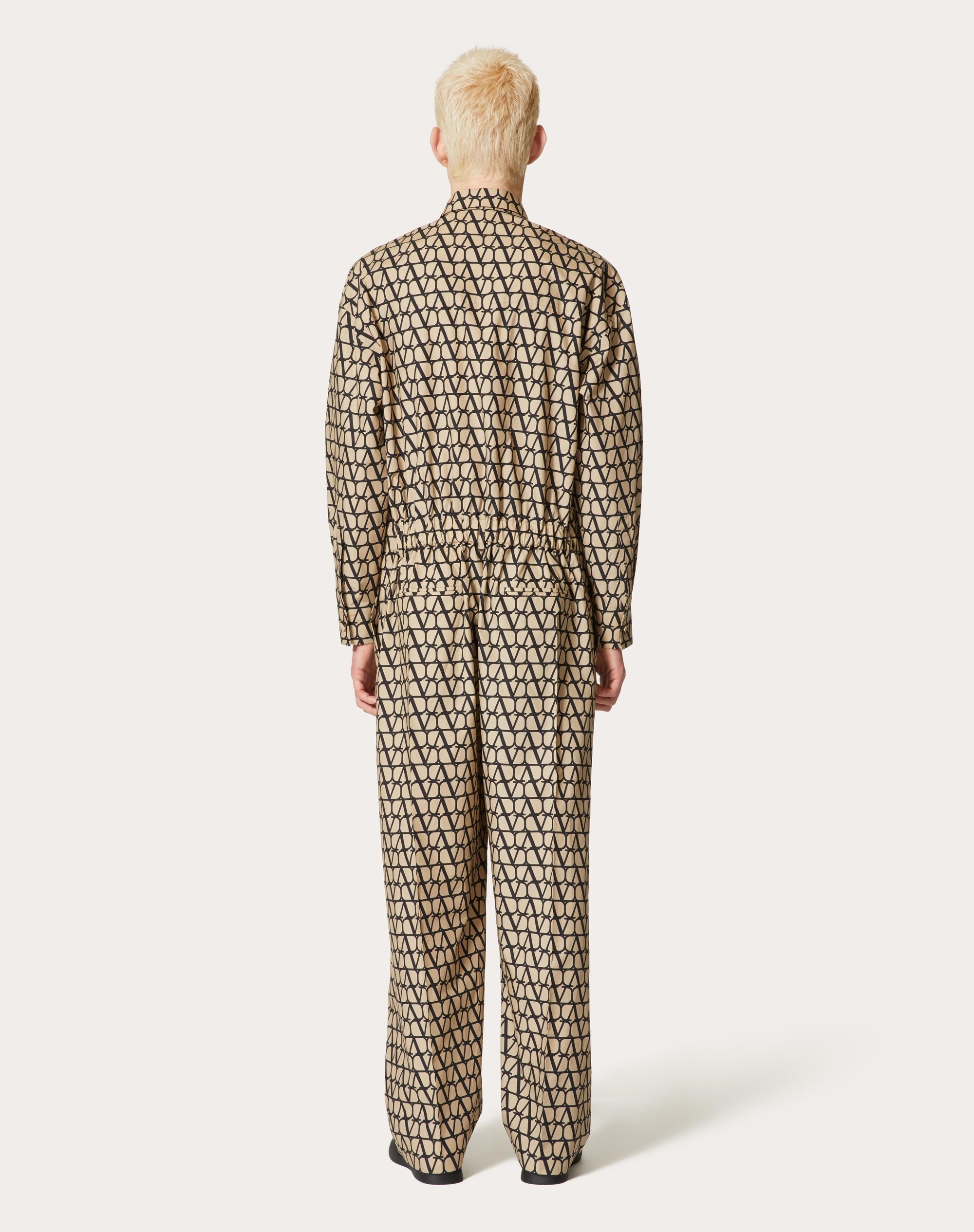 COTTON JUMPSUIT WITH TOILE ICONOGRAPHE PRINT - 4