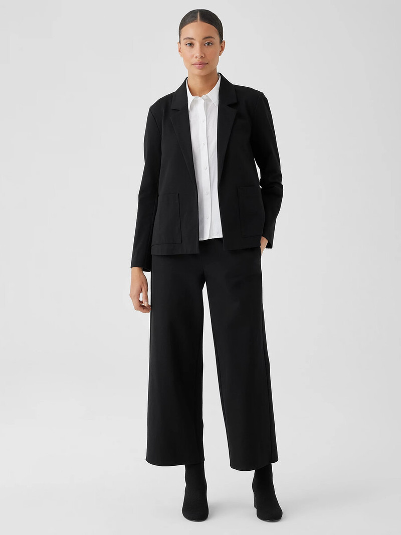 Cotton Ponte Blazer 3