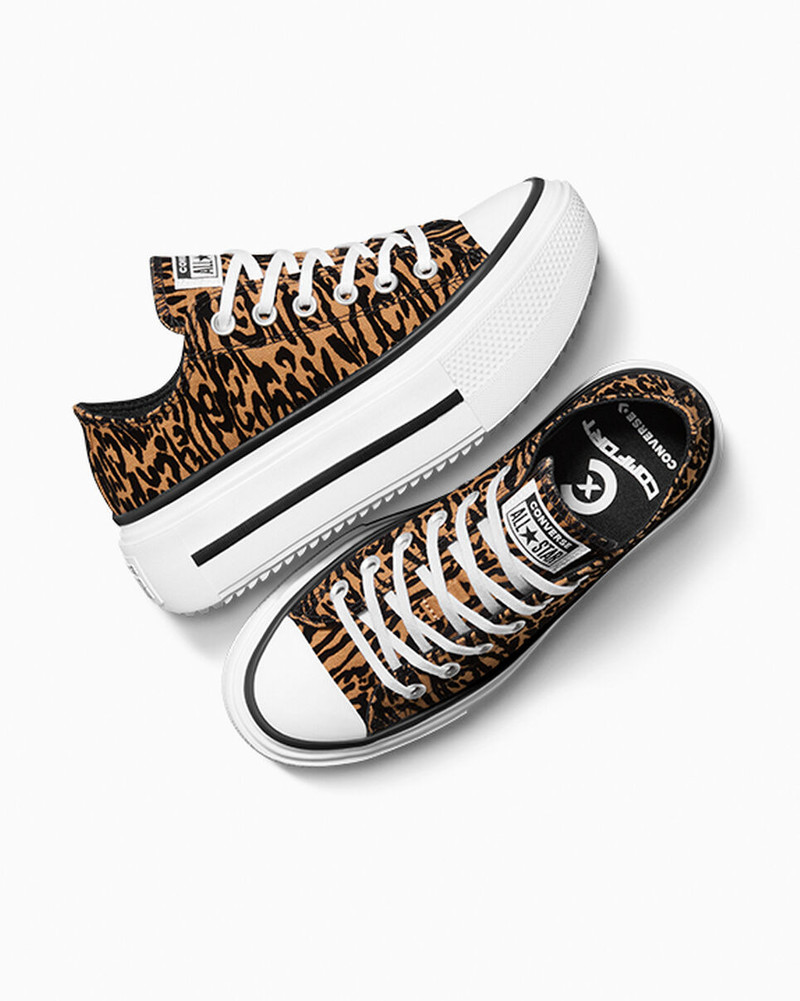 Chuck Taylor All Star Lift Double Stack Platform Leopard 6