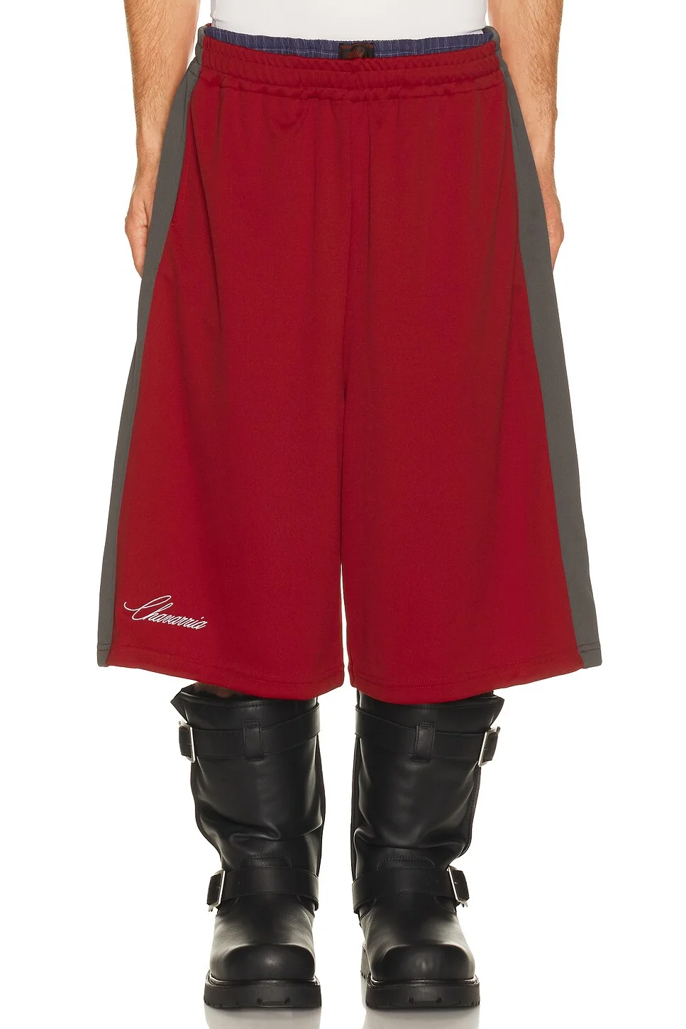 Oversized Exposed Basketball Short - 1