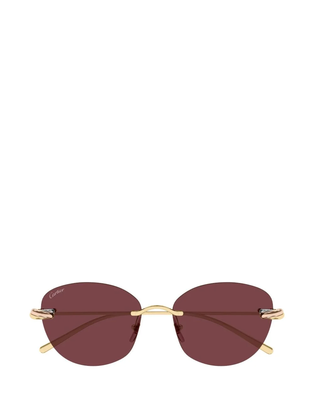 Trinity rimless sunglasses - 1