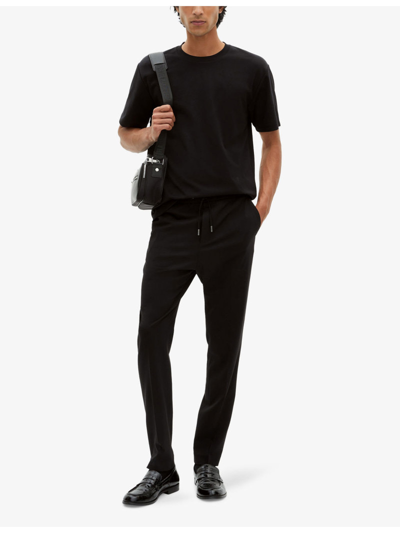 The Kooples Crewneck Regular-Fit Short-Sleeve Cotton T-Shirt outlook