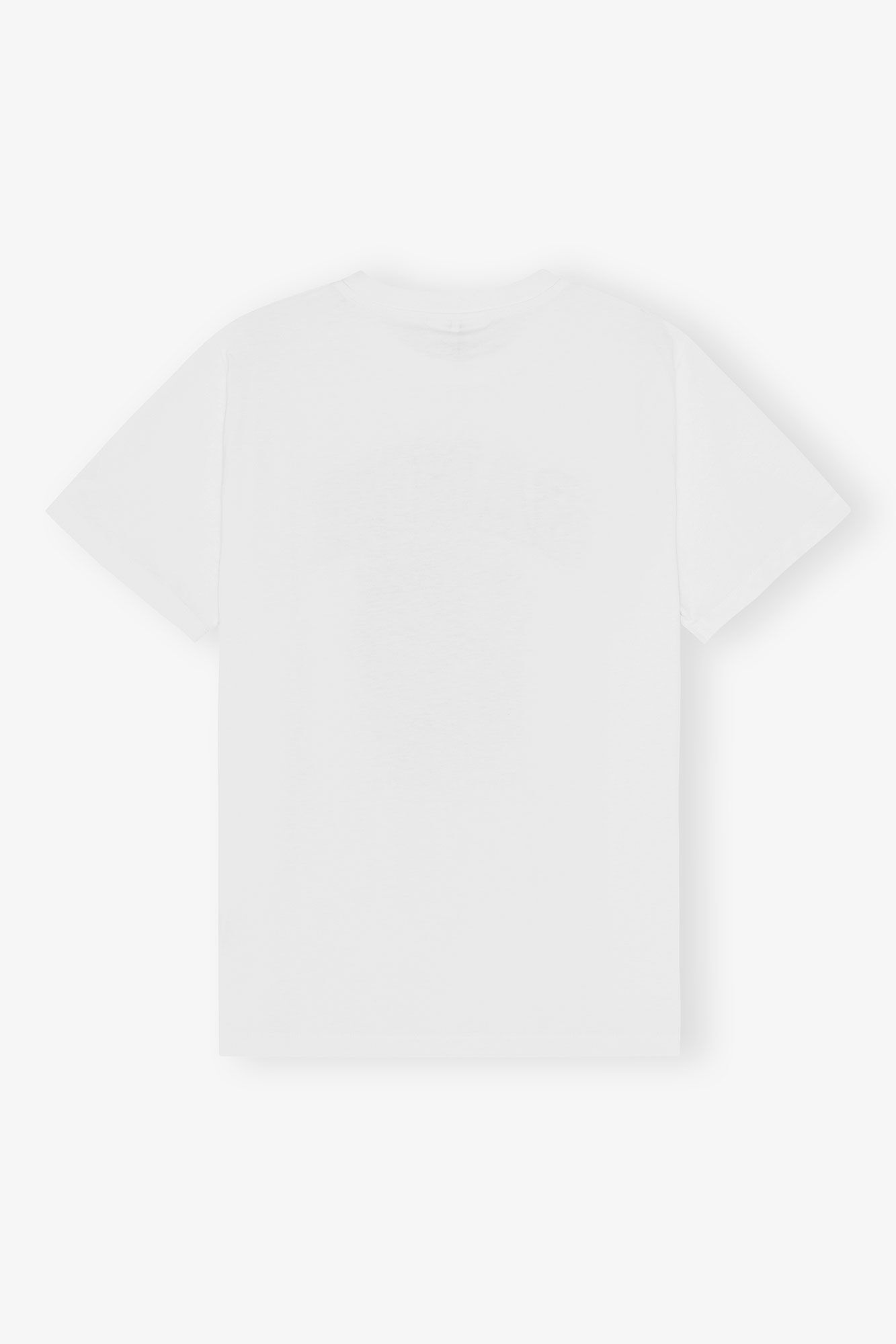 WHITE RELAXED JERSEY KITTY T-SHIRT - 6